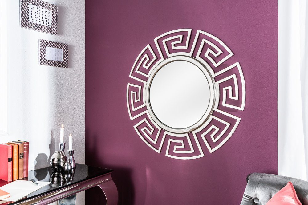 riess-ambiente Wandspiegel EUPHORIA XL 85cm silber, günstig online kaufen