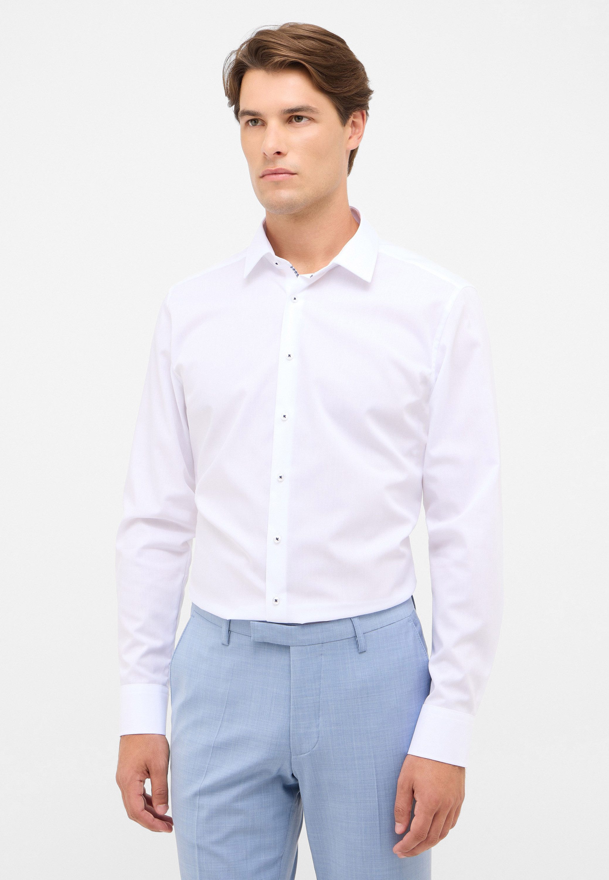 Eterna Langarmhemd SLIM FIT NON IRON (bügelfrei)