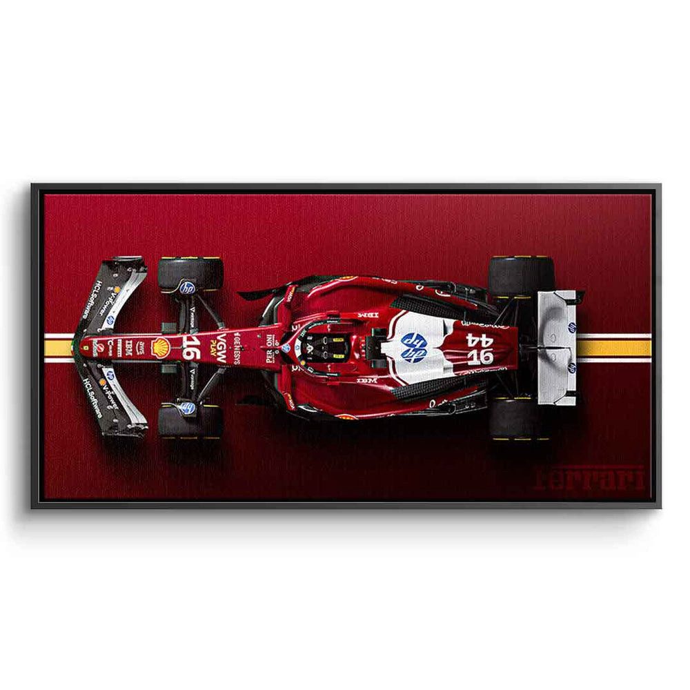 DOTCOMCANVAS® Leinwandbild F1 Ferrari, Leinwandbild F1 günstig online kaufen
