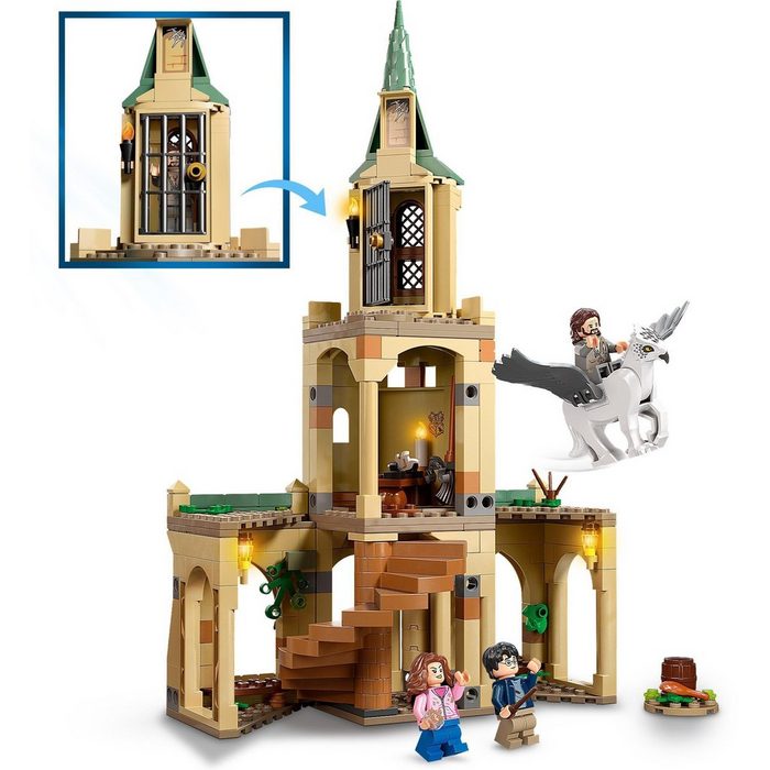 LEGO® Konstruktionsspielsteine Hogwarts™: Sirius’ Rettung (76401) LEGO® Harry Potter (345 St) Made in Europe AH11393