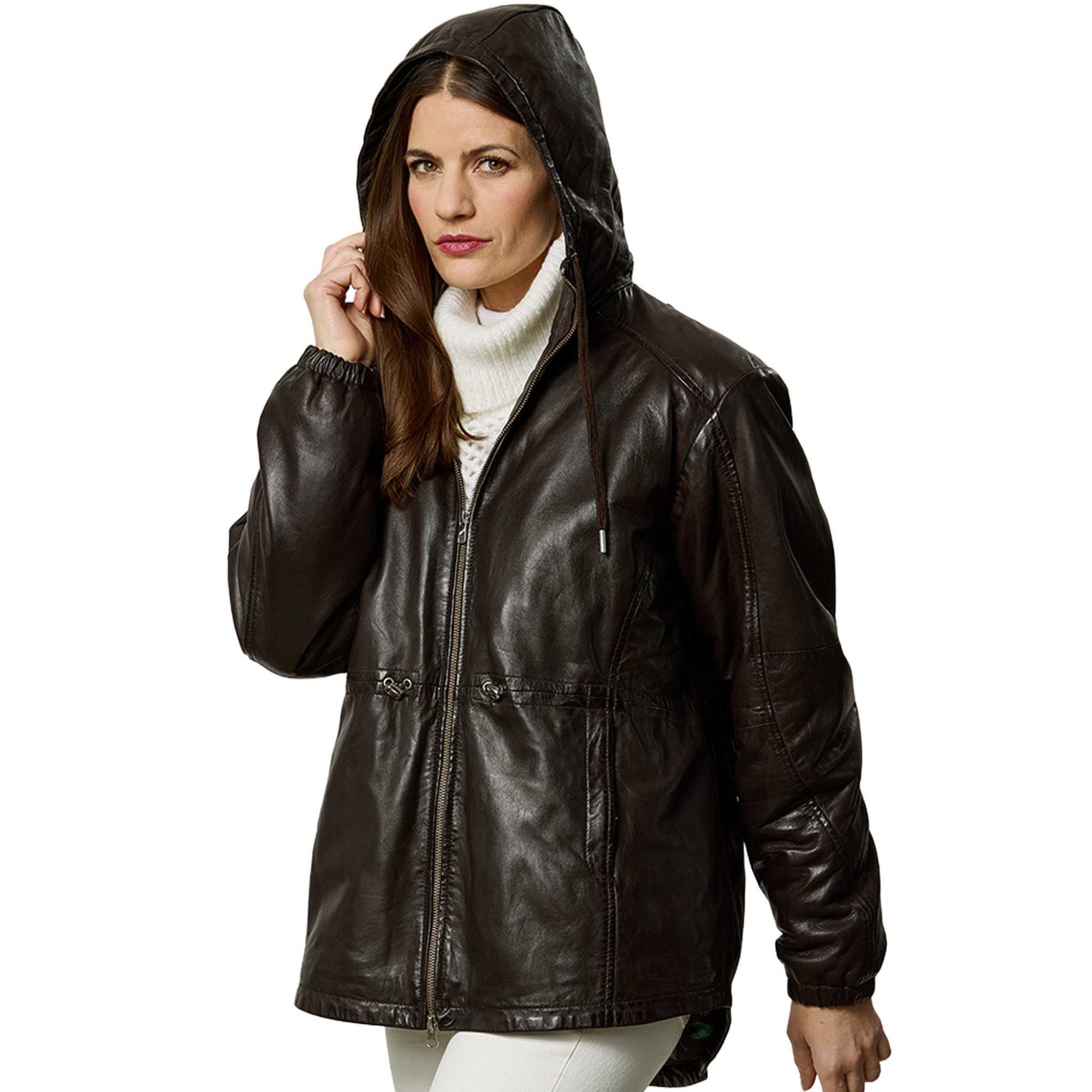 Lederjacke Camelia
