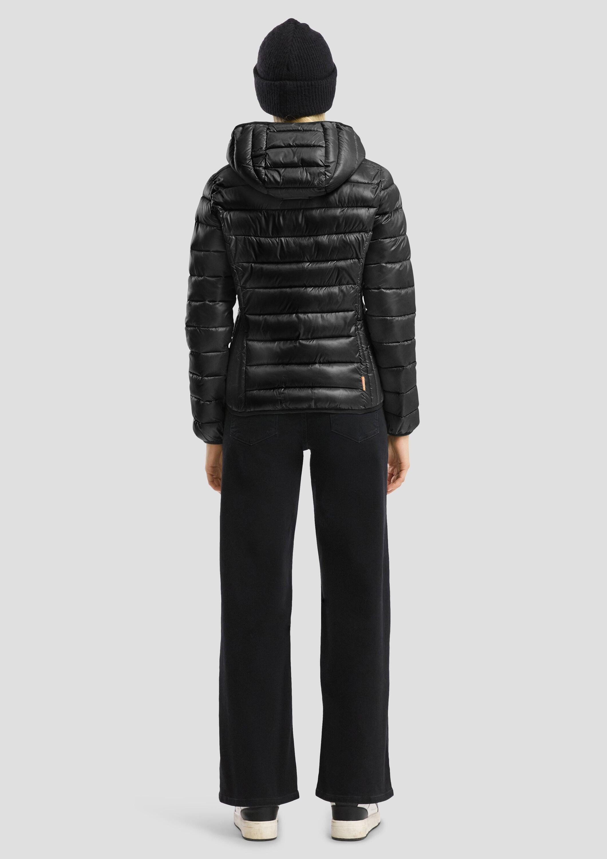 QS Funktionsjacke Outdoor-Jacke Leicht wattierte Steppjacke mit Kapuze