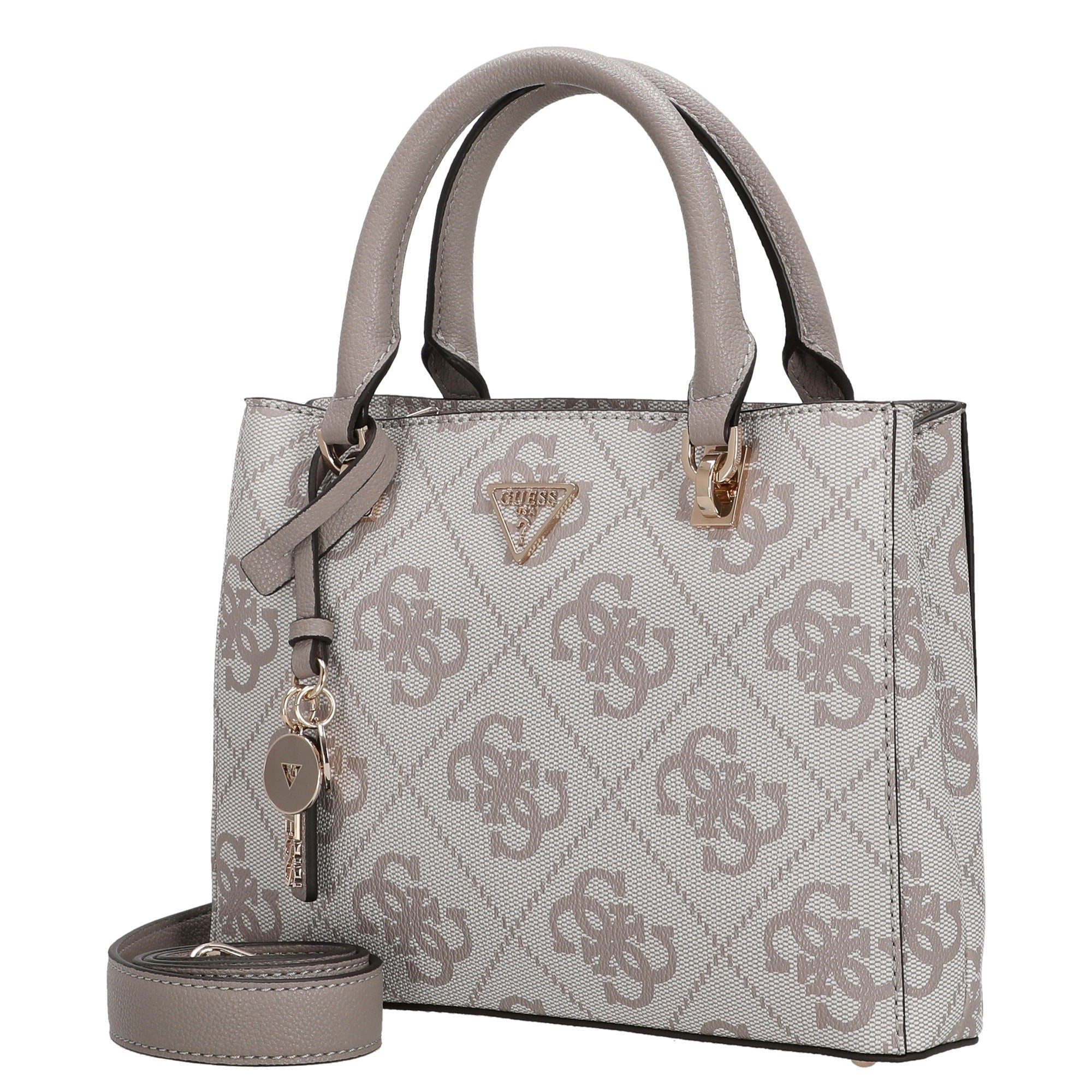 Guess Handtasche Noelle ll - Henkeltasche (dark taupe logo) günstig online kaufen