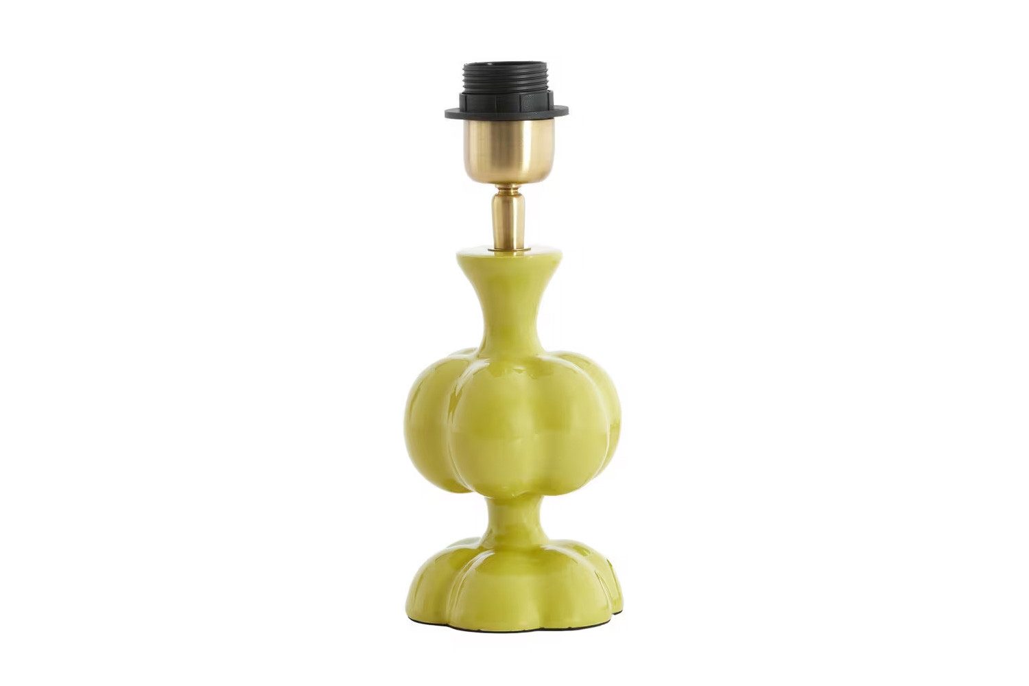 Light & Living Tischleuchte Lampenfuß CALDAS von Light & Living Tischleuchte Lampe Ø10x20 Hellgrün, Leuchtmittel nicht enthalten