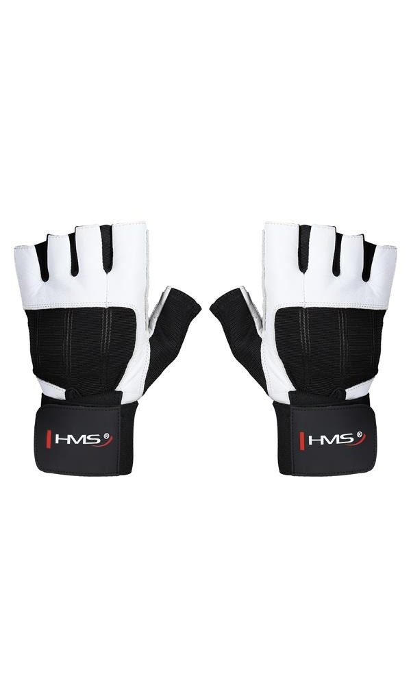 HMS Trainingshandschuhe Fitness Handschuhe RST04 weiss/schwarz günstig online kaufen