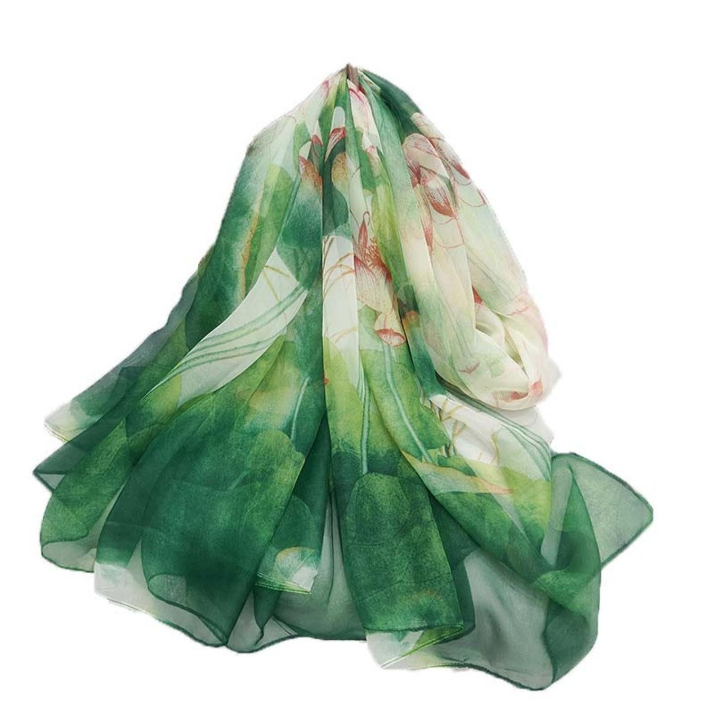 Coonoor Modeschal für Damen,leicht,bedruckt,Blumenmuster,Schal,modische Schals