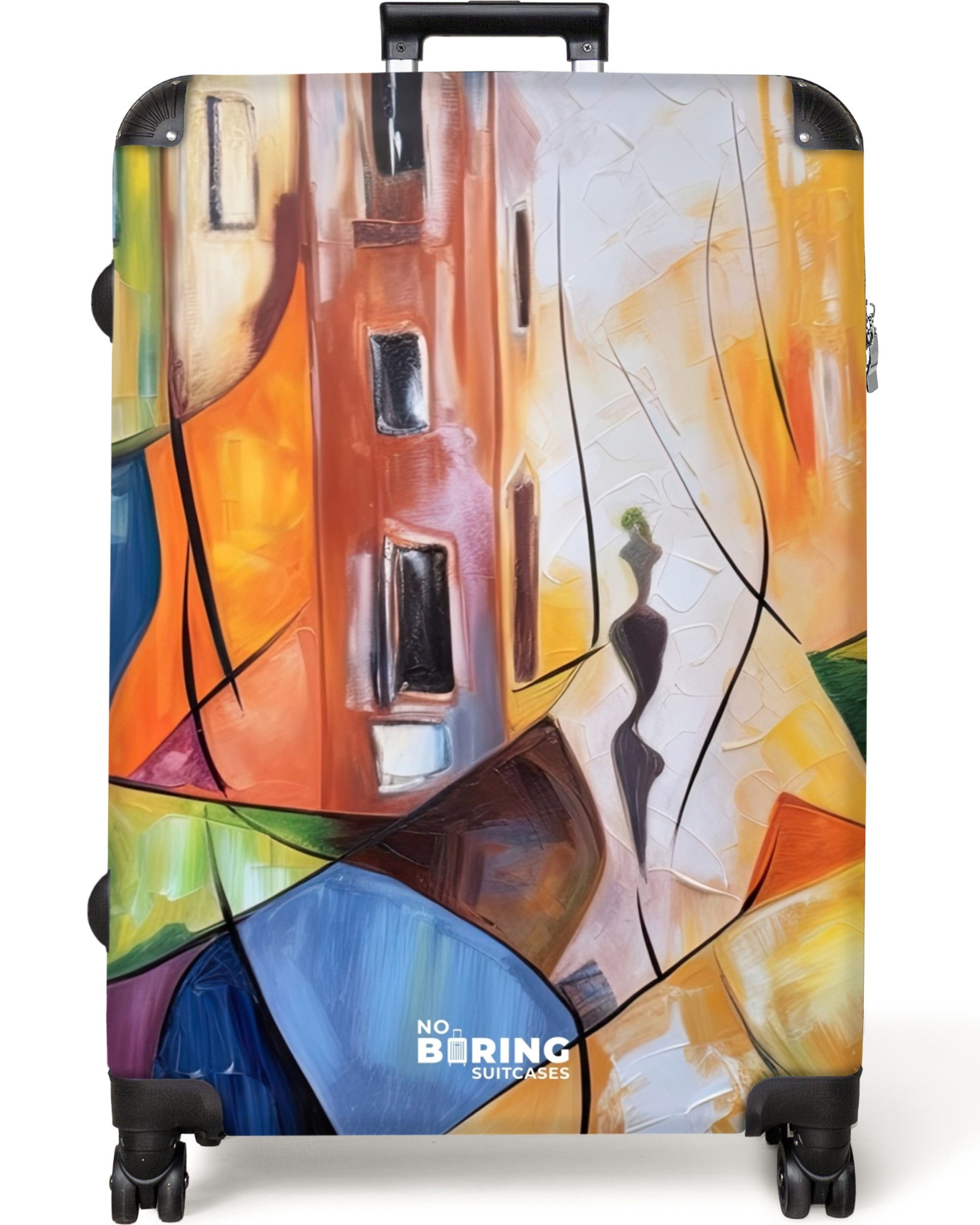 NoBoringSuitcases.com© Hartschalen-Trolley Abstrakt - Kunst - günstig online kaufen