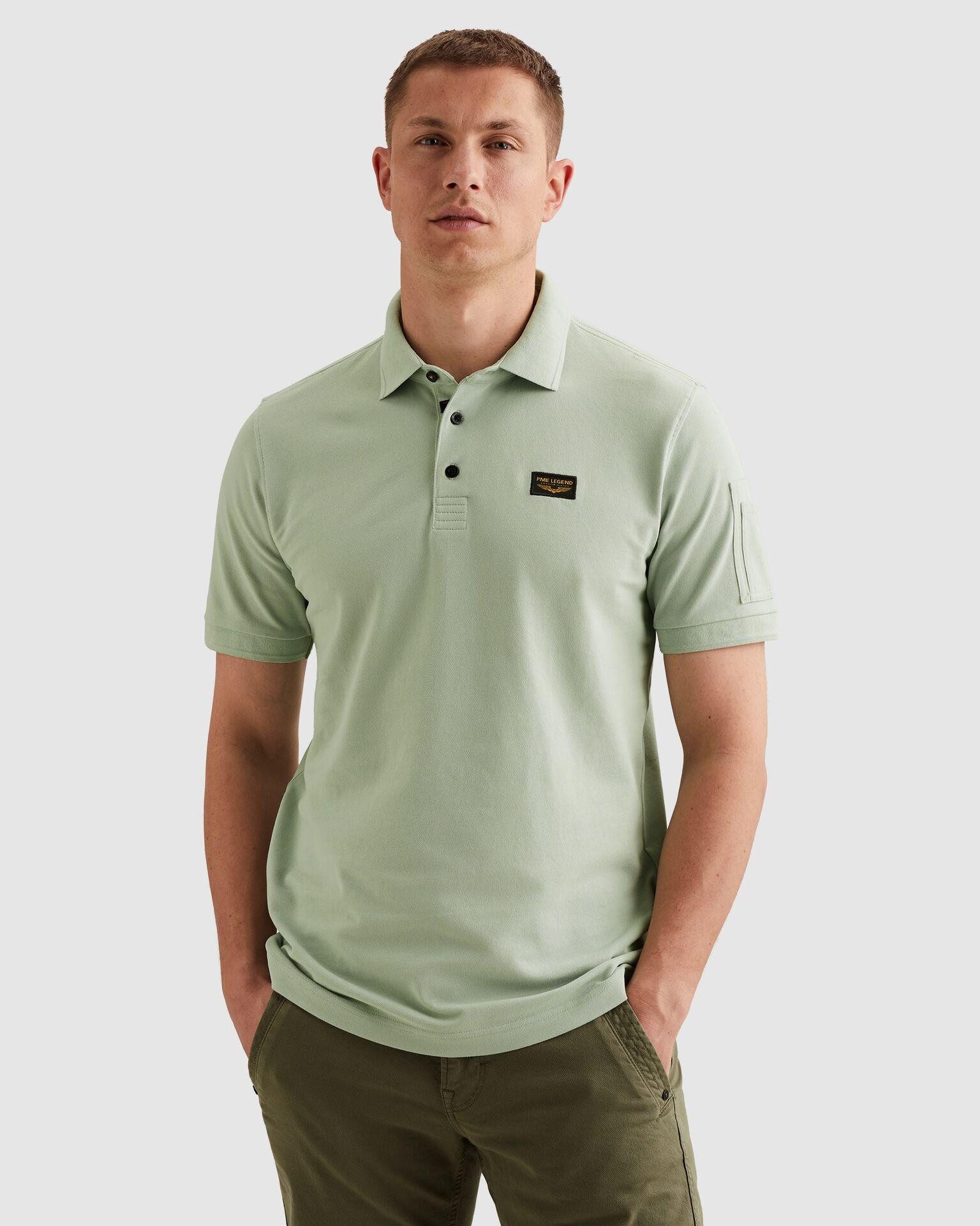 PME LEGEND Poloshirt mit Logostickerei
