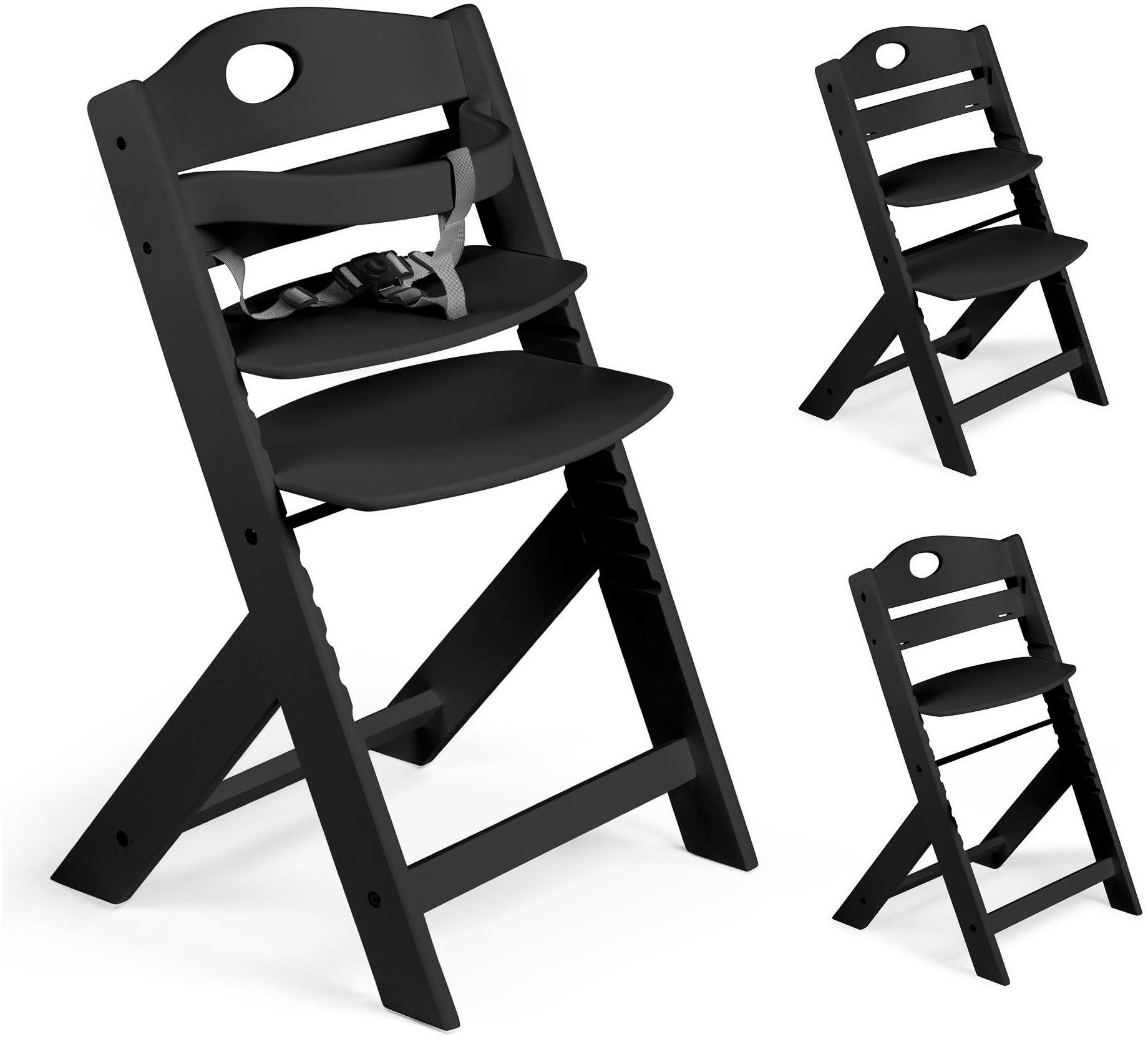 BabyGo Hochstuhl Family, schwarz