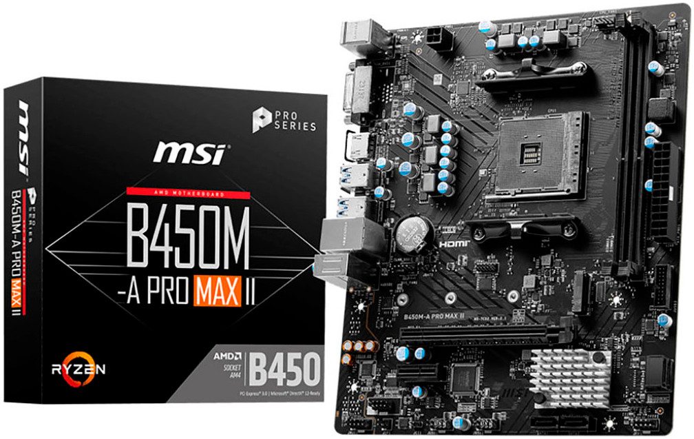 B450M-A PRO MAX II Mainboard