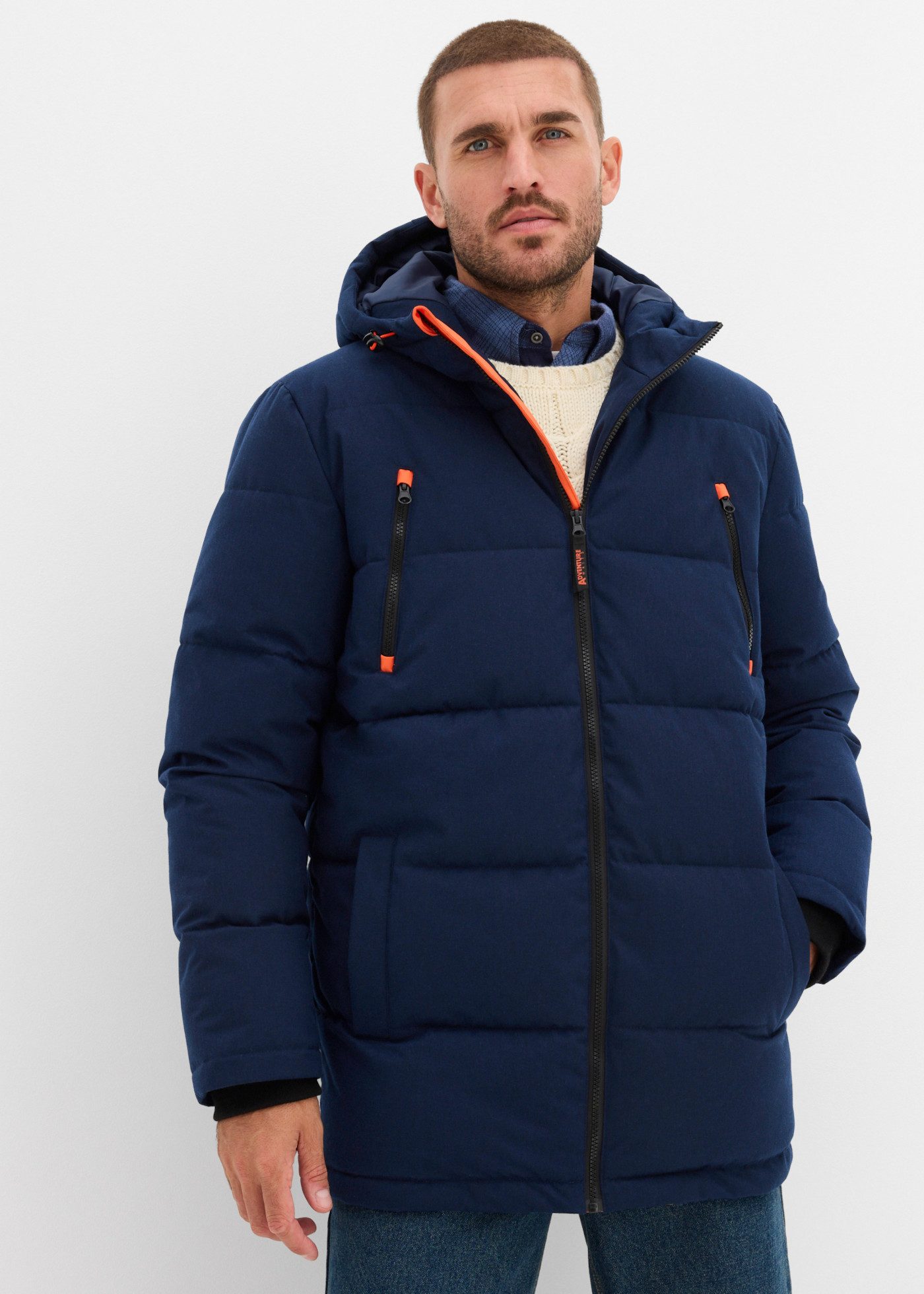 bonprix Funktionsjacke wasserdicht, winddicht, atmungsaktiv, gefüttert, Loose Fit