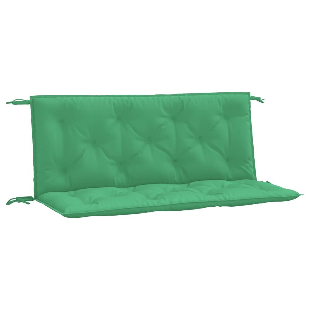 vidaXL Sitzauflage Gartenbank-Auflagen 2 Stk. Grün günstig online kaufen