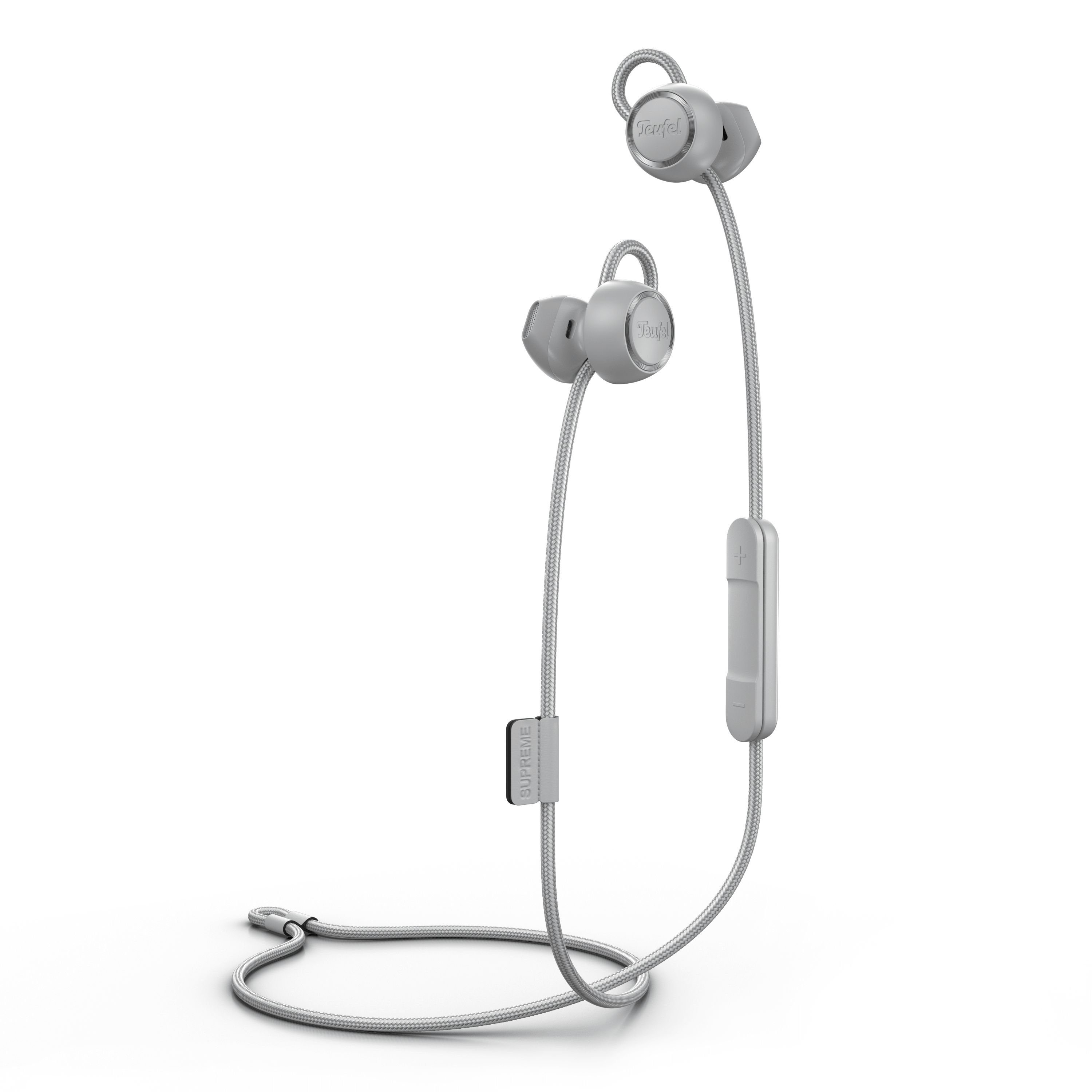 Teufel SUPREME IN Bluetooth-Kopfhörer (Freisprecheinrichtung mit Qualcomm, EQ, ShareMe- und weitere Einstellungen über die Teufel Headphones App möglich) Moon Gray
