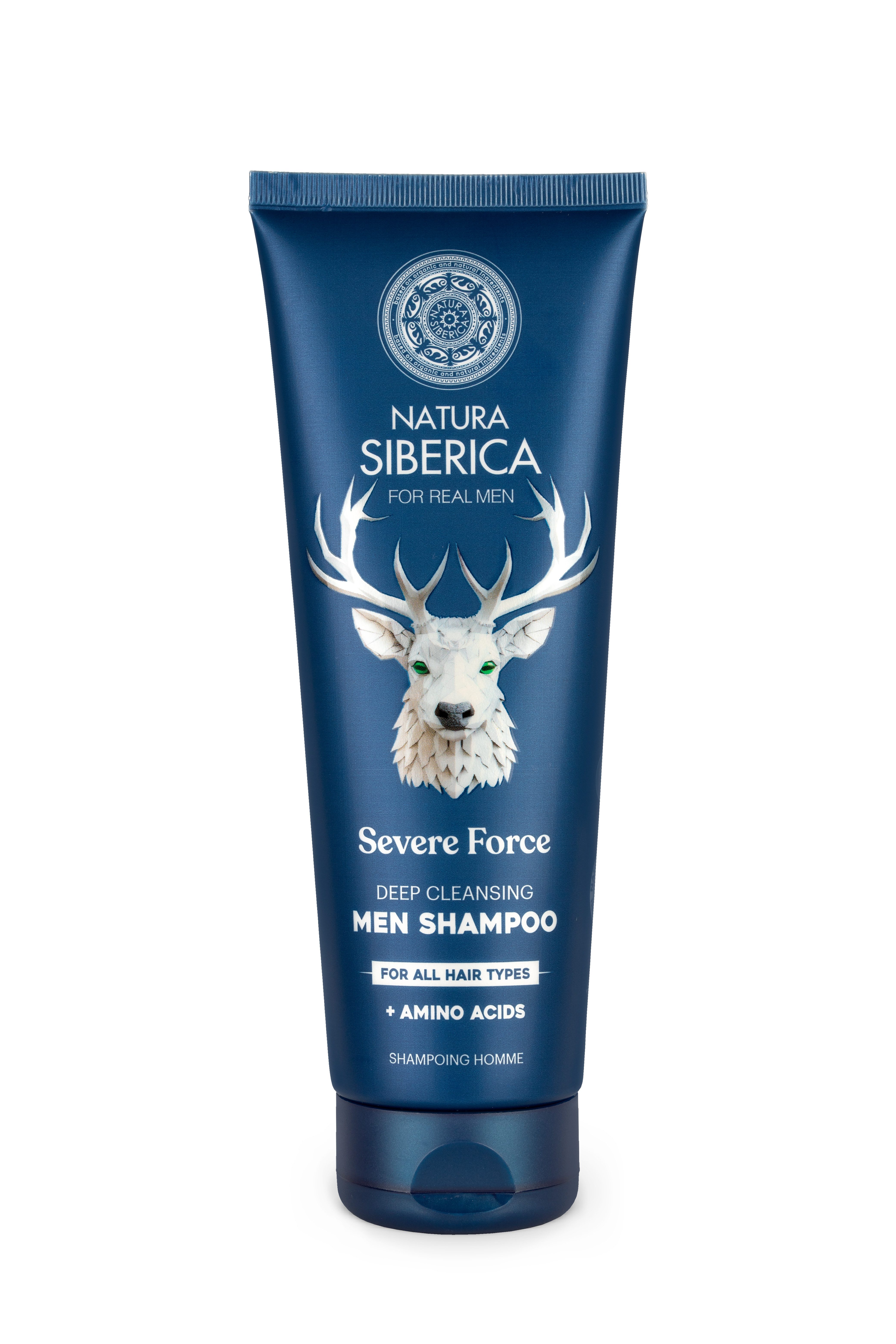 Natura Siberica Haarshampoo Men Severe Force. Deep Cleansing Men Shampoo. For all hair types