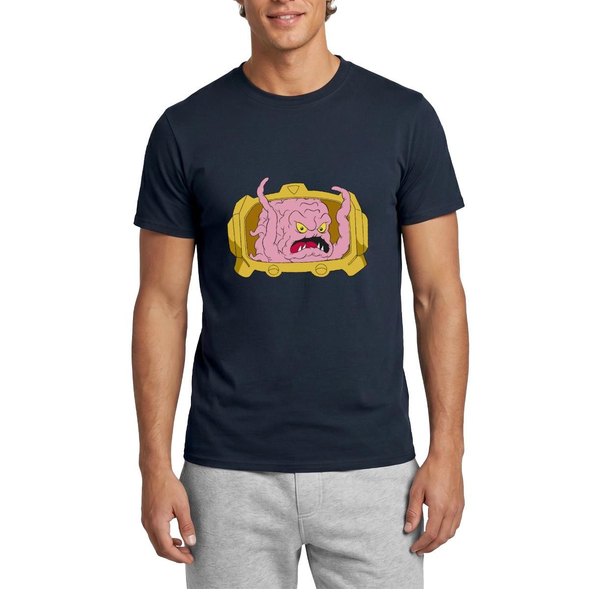 T-Shirt Teenage Mutant Ninja Turtles Krang Bösewicht Männer T-Shirt