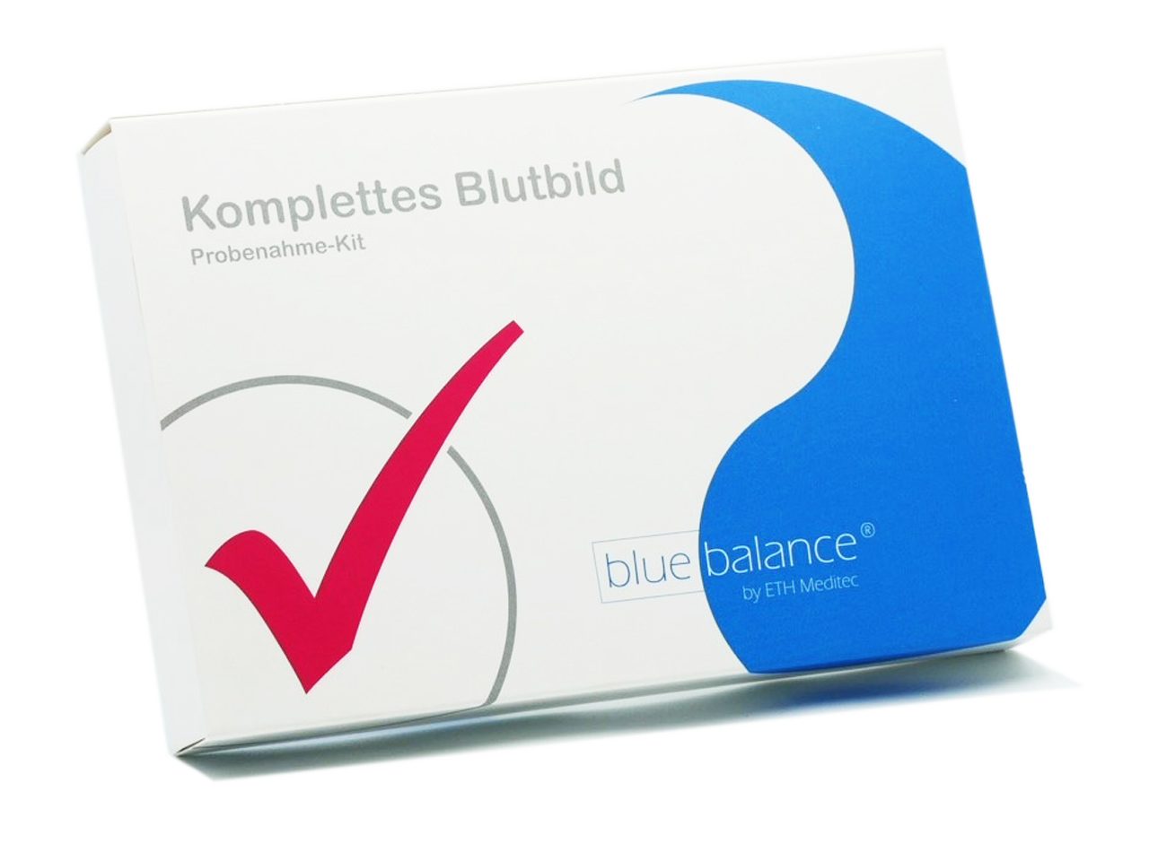 Blutzucker-Teststreifen blue balance® Großes Blutbild Test, Schnelltest mit Laboranalyse