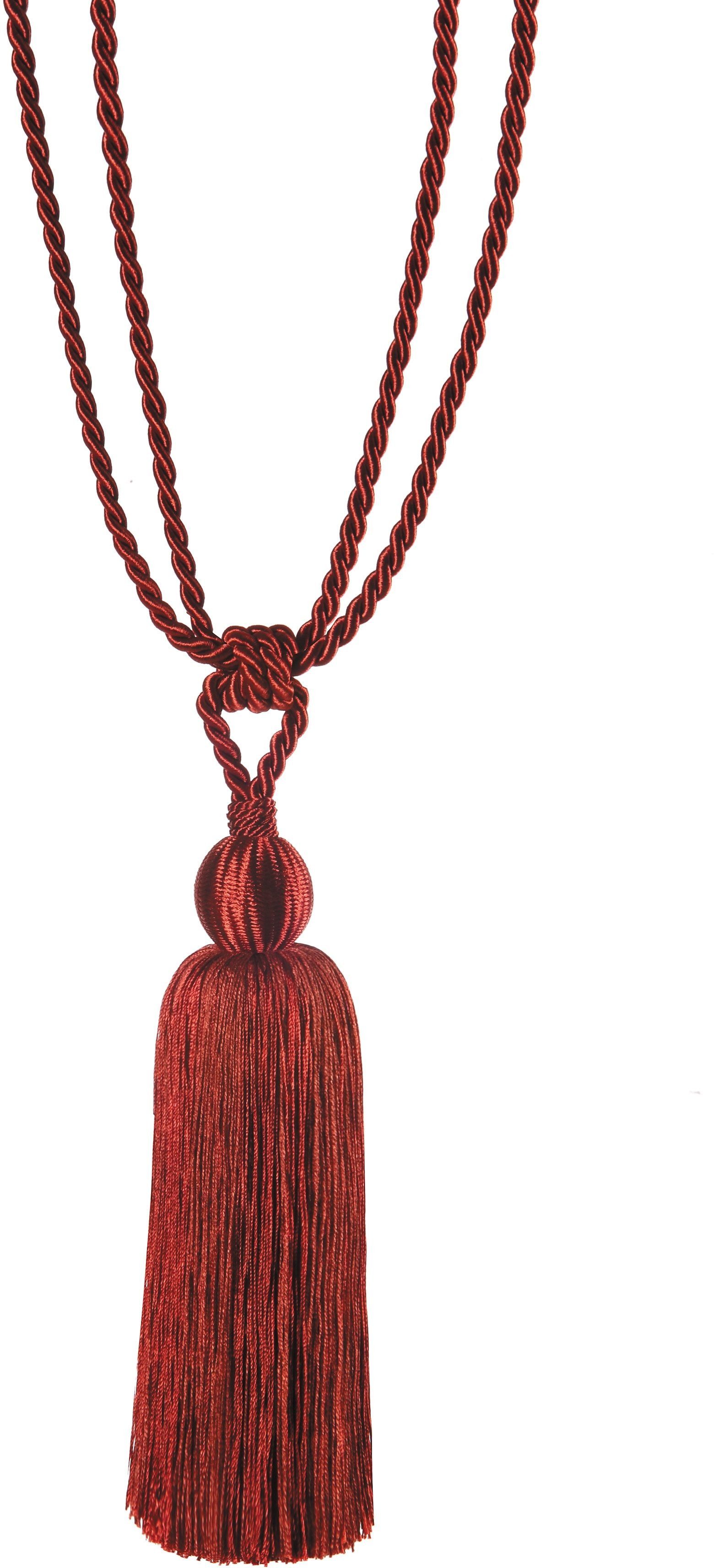 Gerster Raffhalter Sanja, Gardinen, (1-tlg), mit Quaste