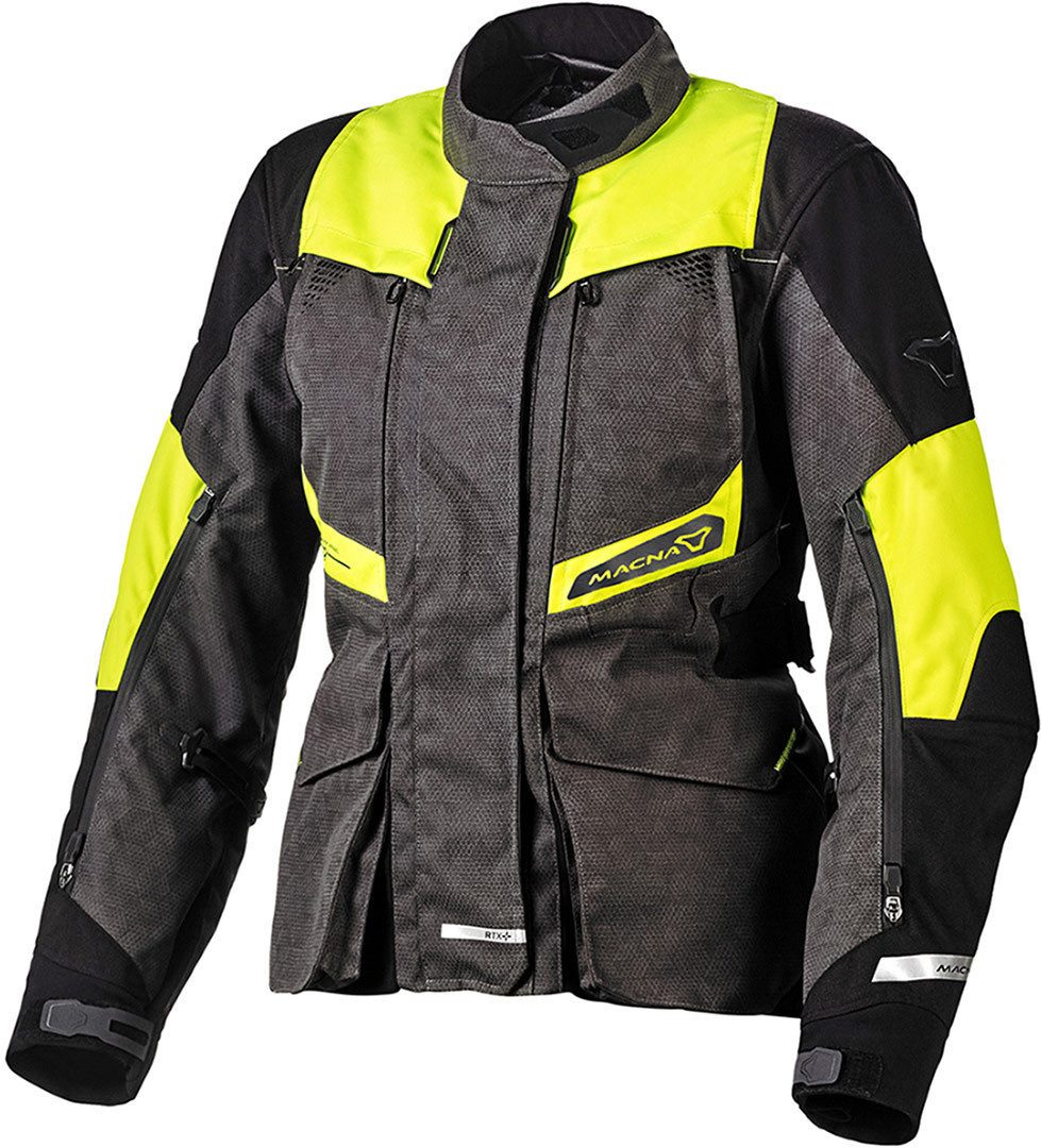 Macna Motorradjacke Fusor NightEye Damen Motorrad Textiljacke