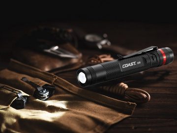 coast LED Taschenlampe, Helle Outdoor Mini Stiftlampe mit Inspektionsstrahl bis zu 20 Metern