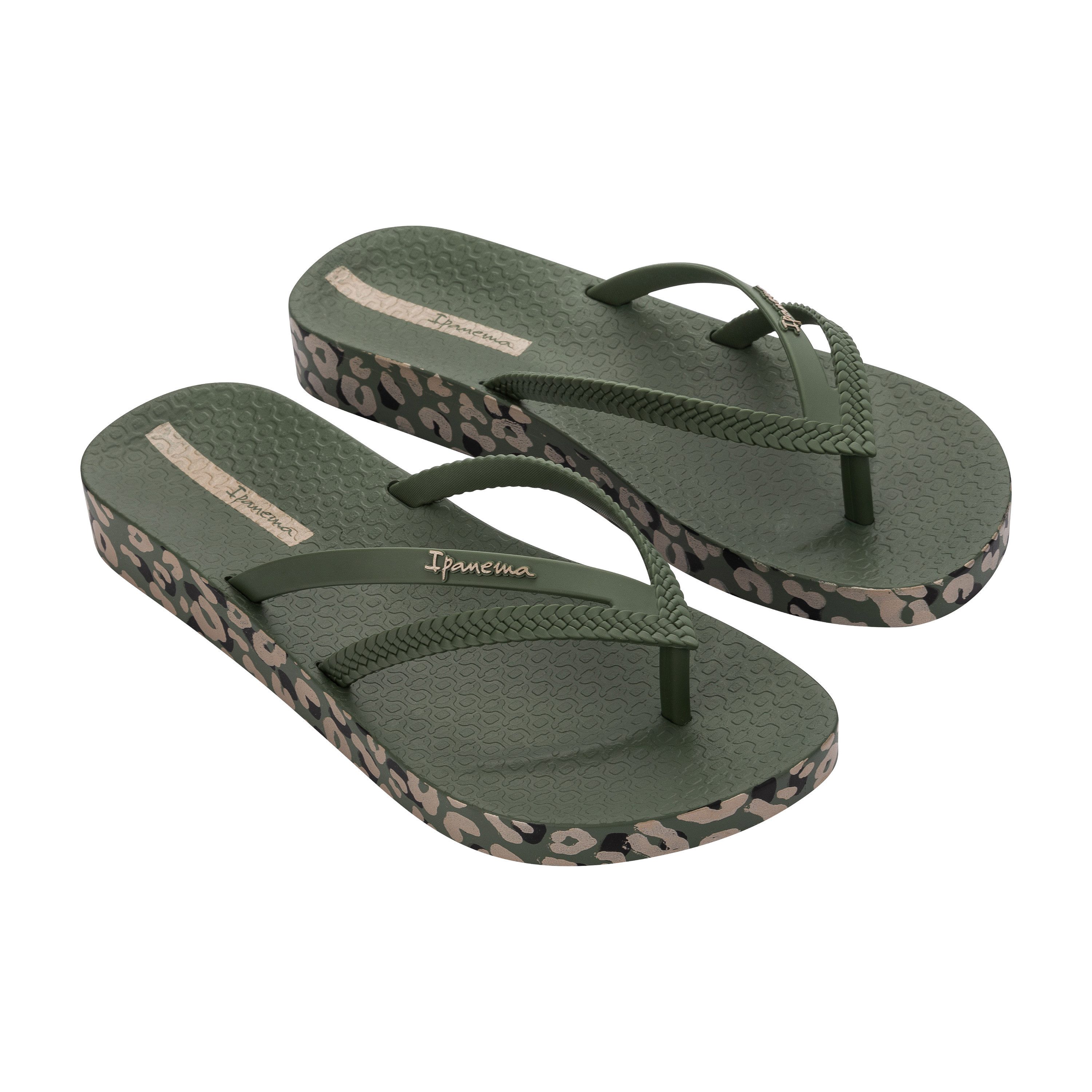 Ipanema BOSSA SOFT V FEM - Zehentrenner / Flip Flop Zehentrenner Flip Flop mit bedruckter Außensohle - geteilter Riemen
