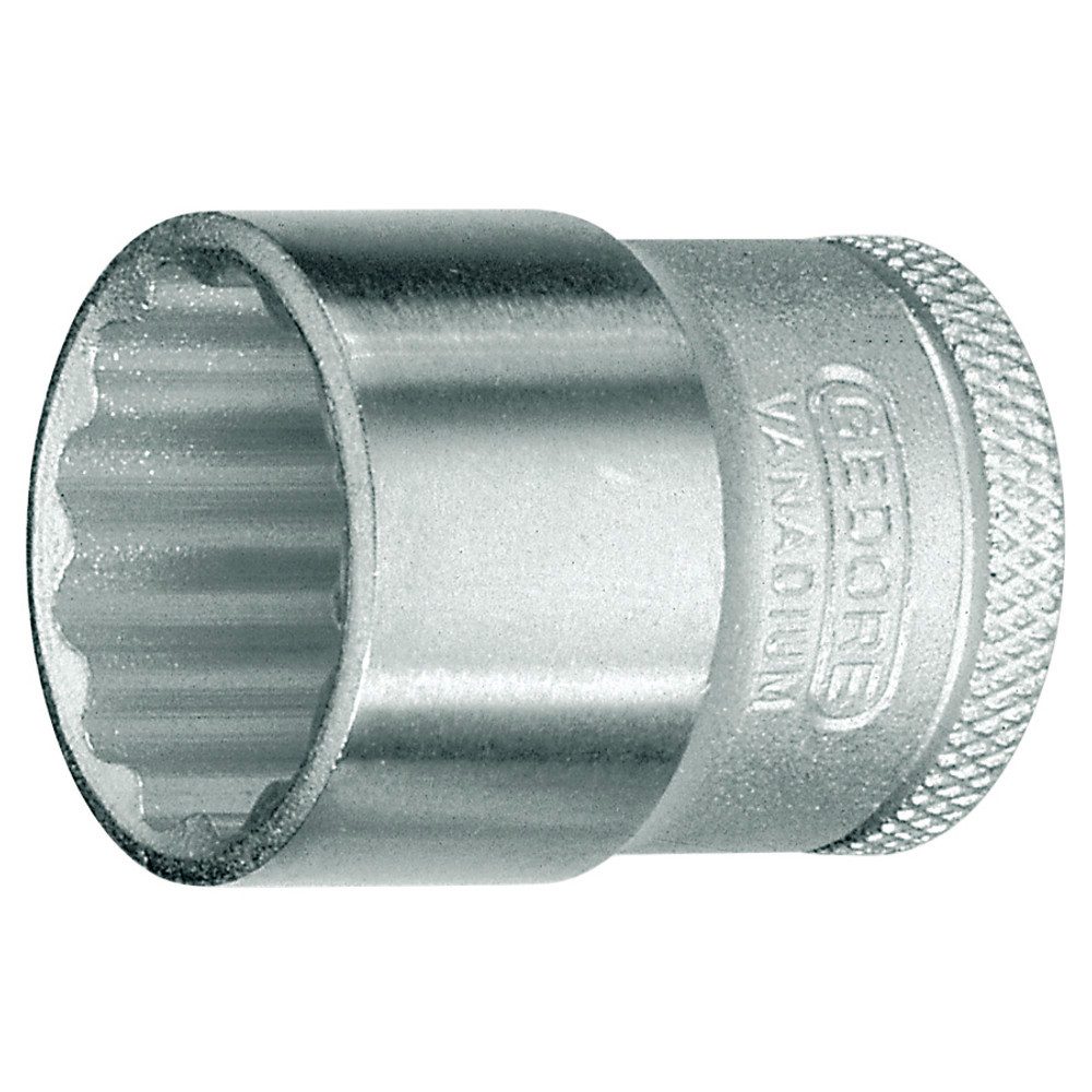 Gedore Steckschlüssel Steckschlüsseleinsatz DIN 3124, 3/8 ", 12-kant, UD-Profil