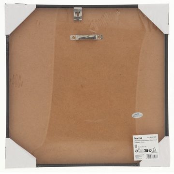 Hama DVD-Hülle Alu Bilder-Rahmen für LP Schallplatte Cover Vinyl Frame Box, für ein Schallplatten-Cover