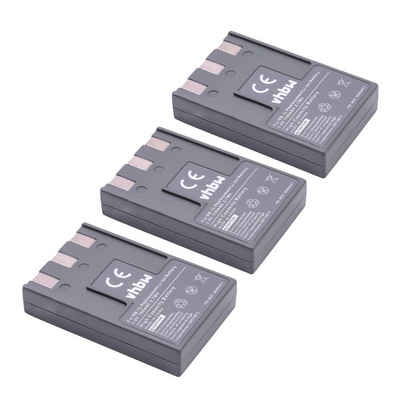 vhbw kompatibel mit Canon Digital Ixus 300, 400, 500, 330, V, 430, V2, V3 Kamera-Akku Li-Ion 750 mAh (3,6 V)