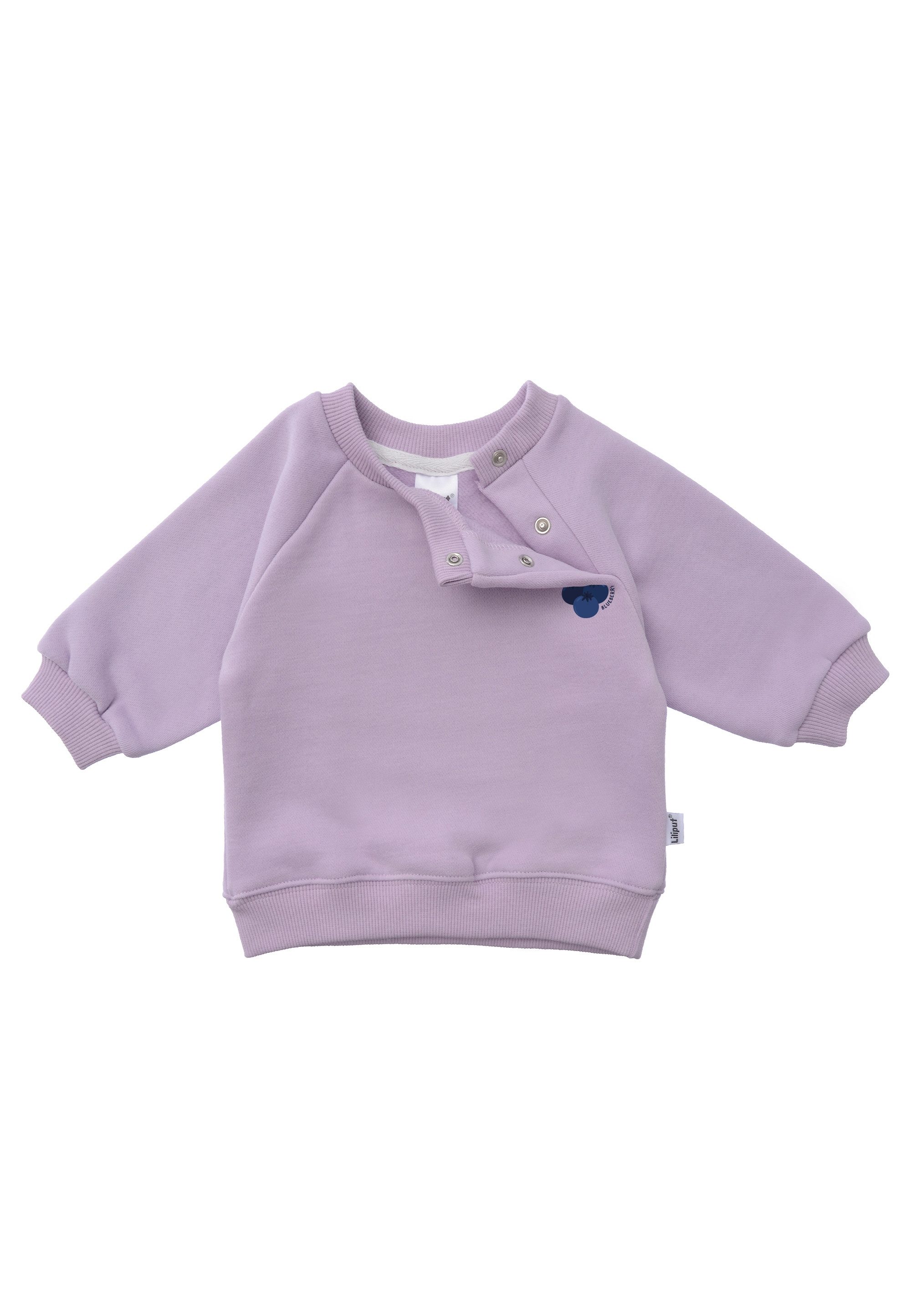 Liliput Sweatshirt Blaubeere mit Bündchen am Ärmel