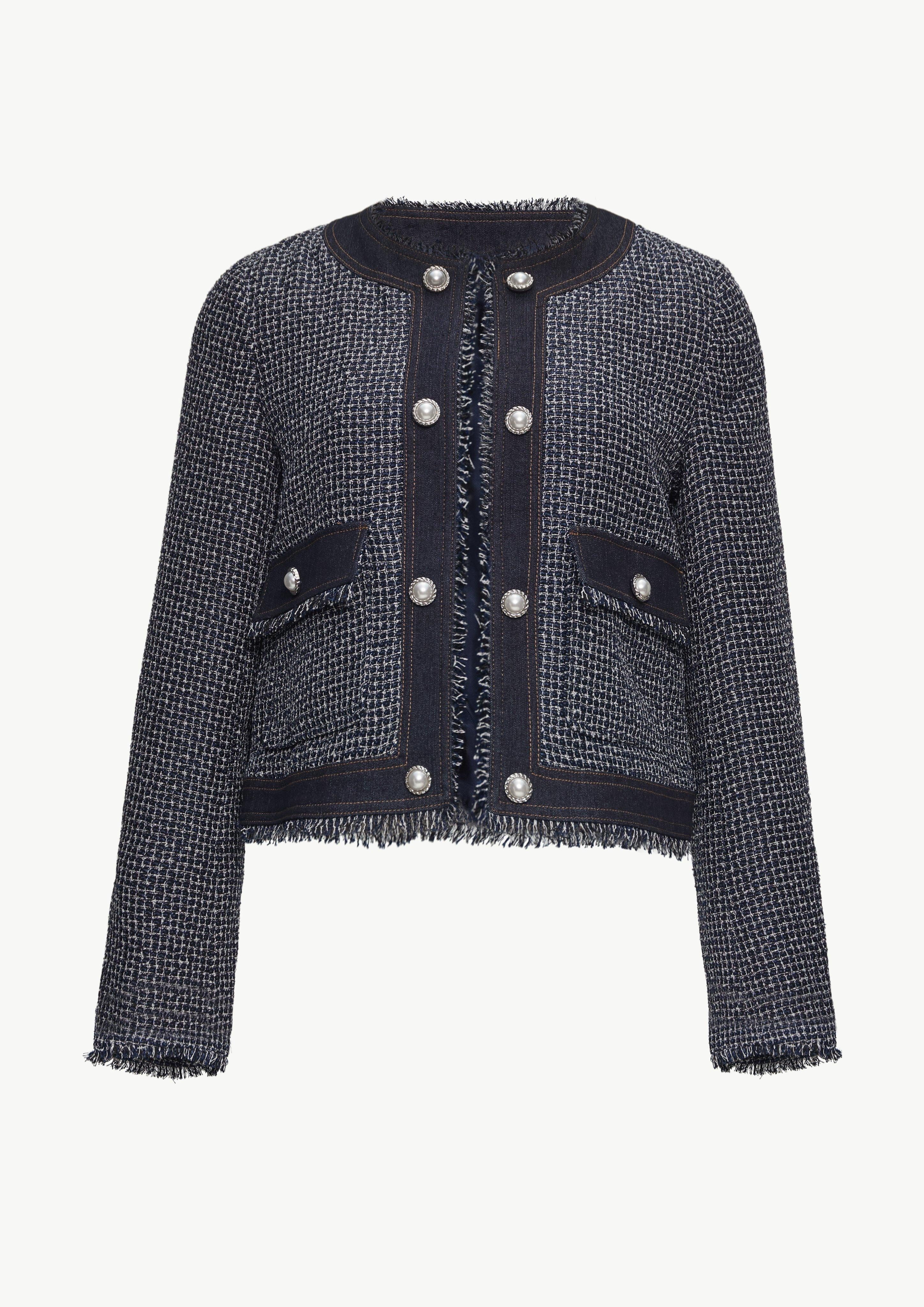 s.Oliver BLACK LABEL Funktionsjacke Boucléjacke in günstig online kaufen