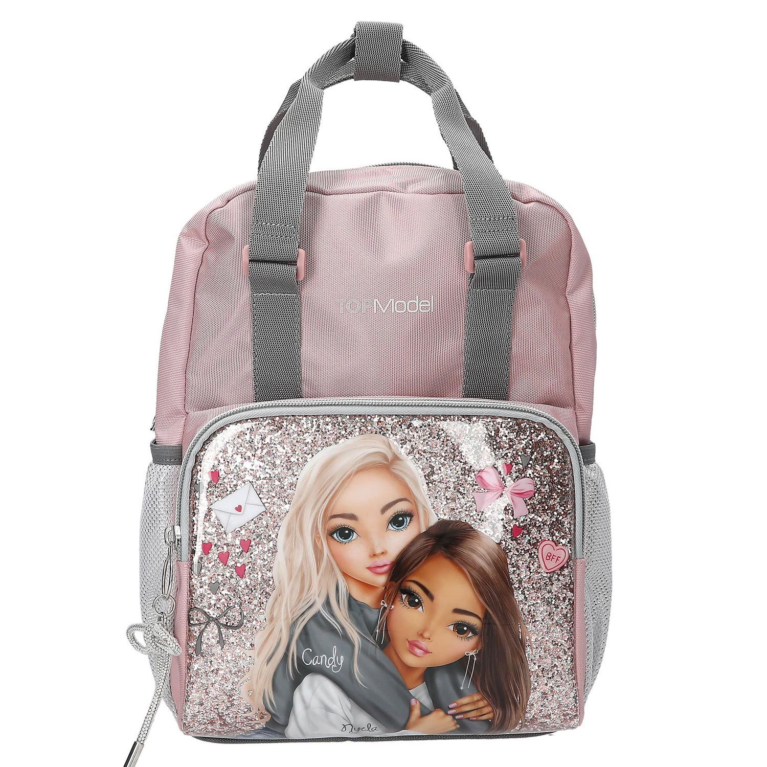 Depesche Geldbörse Depesche Kinder Rucksack TOPModel MY BFF 11-Grau