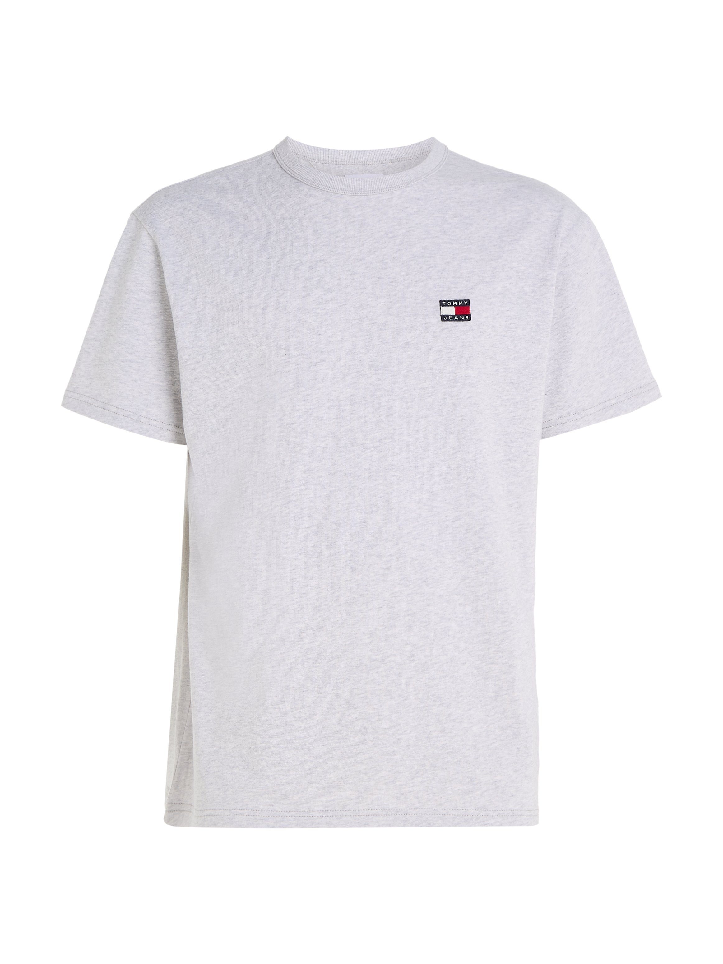 Tommy TEE Jeans TOMMY XS T-Shirt Silver TJM Grey CLSC BADGE