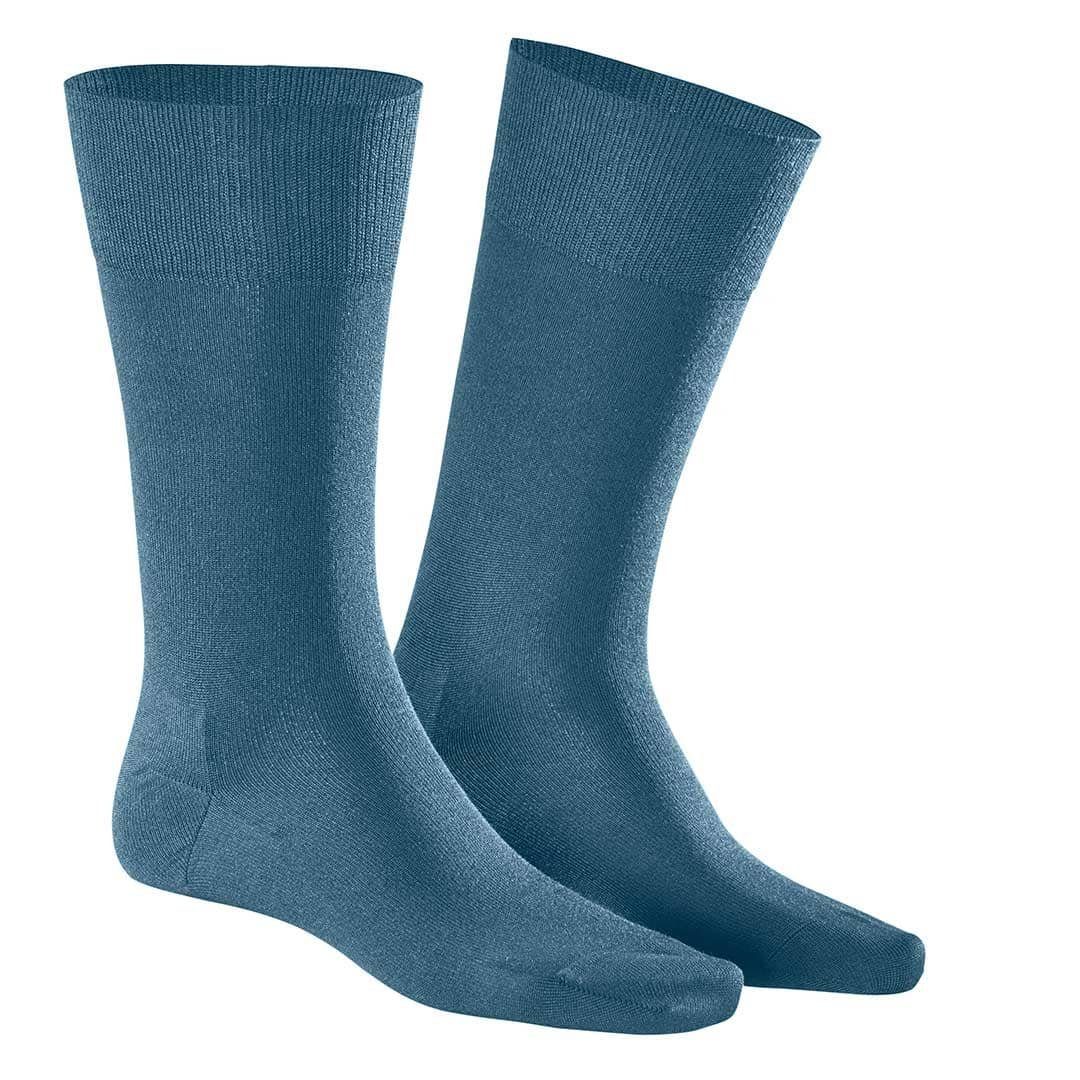 Farbbrillanz hoher Nautic 1900 langer LONGLIFE und KUNERT Basicsocken Herren Lebensdauer Socken mit (1-Paar)