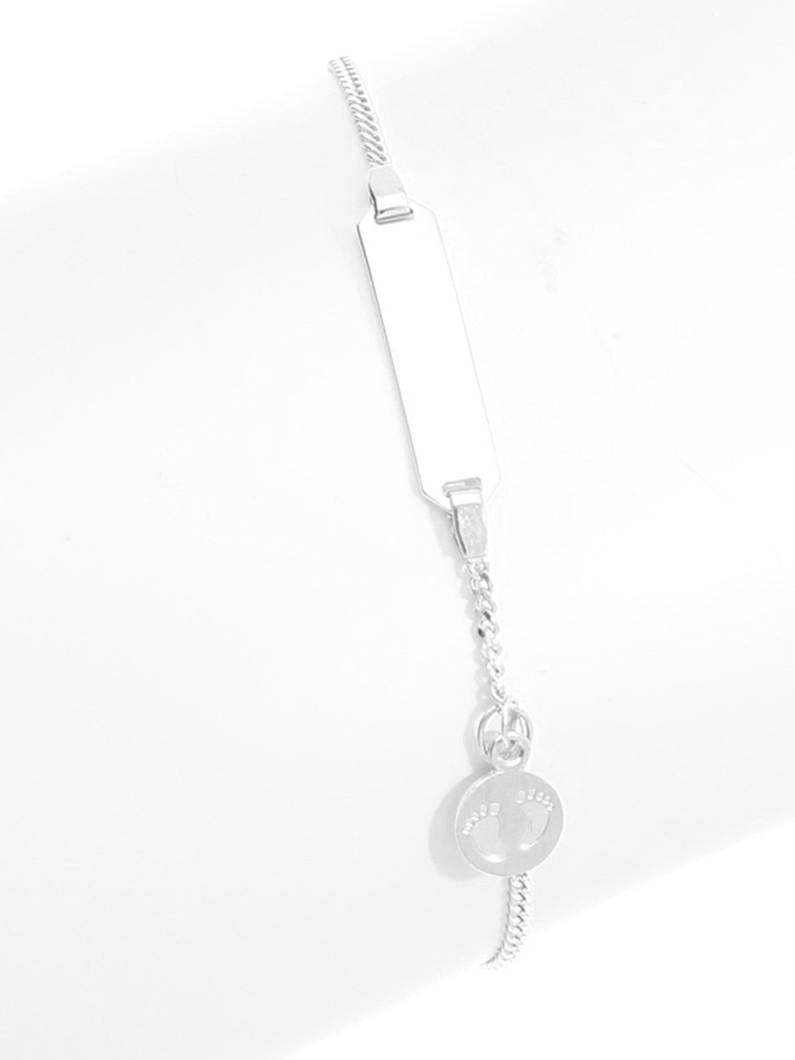 My Gold Armband mit Gravur Kinder Armkette Sterlingsilber 925 Gravur - Life (Set, 1-tlg., inkl. Schmuckbox), Geschenke