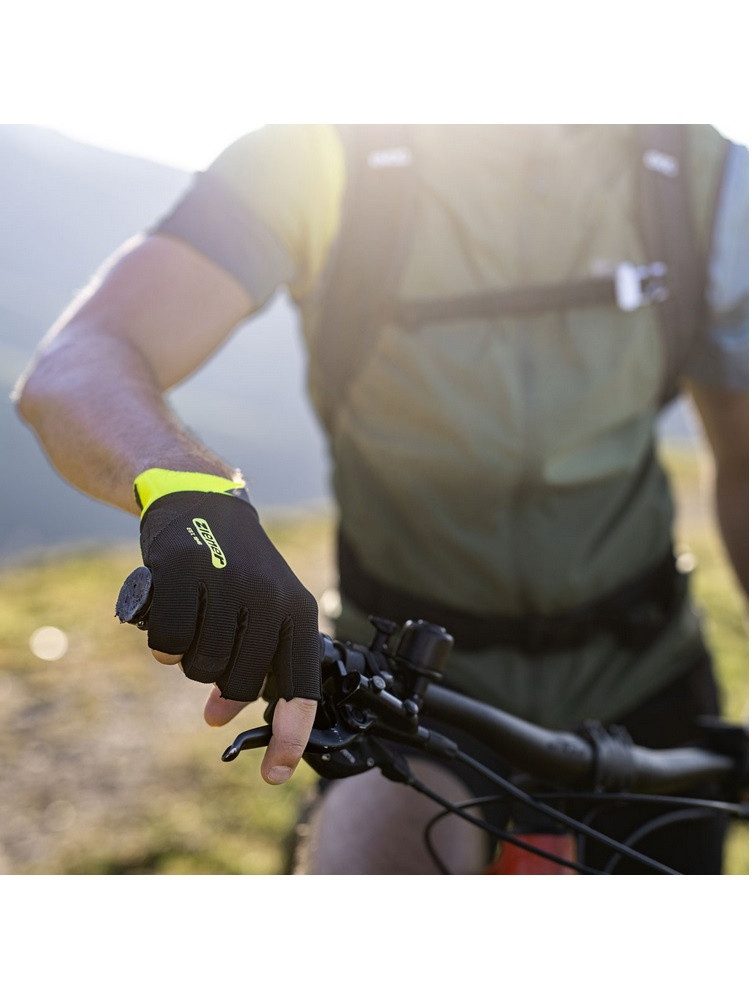 Ziener Fahrradhandschuhe Coovi (Gel Foam Polsterung, Ausziehhilfe) schwarz