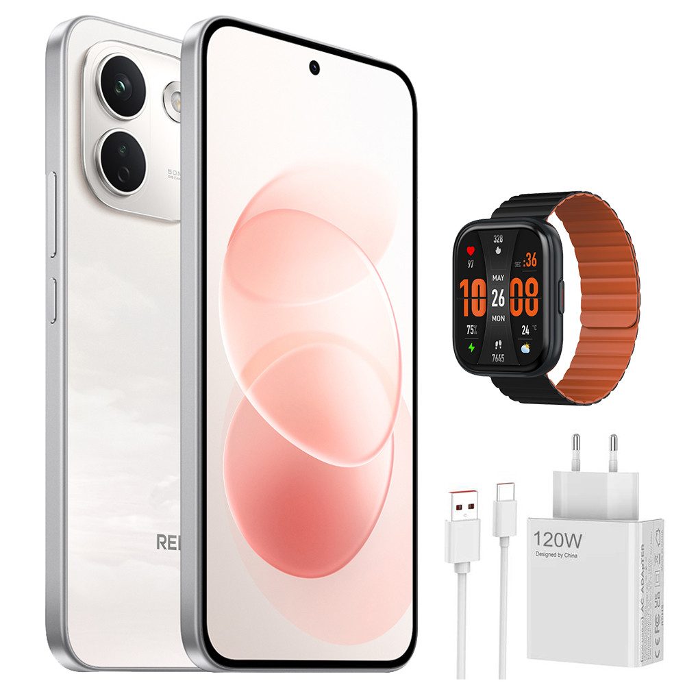 Xiaomi Redmi Note 17 Pro Max 5G 8+512GB Smartphone & 120W Charge & Smartwatch Handy (50 MP Kamera)