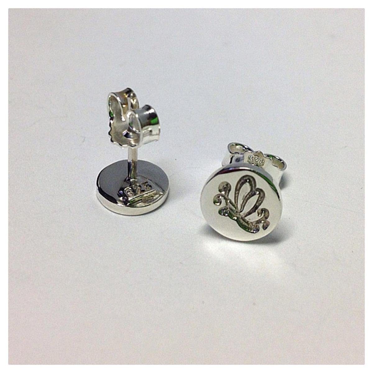 Edelschmiede925 Ohrstecker-Set Edelschmiede925 dezente Ohrstecker 925 Silber mit Schmetterling