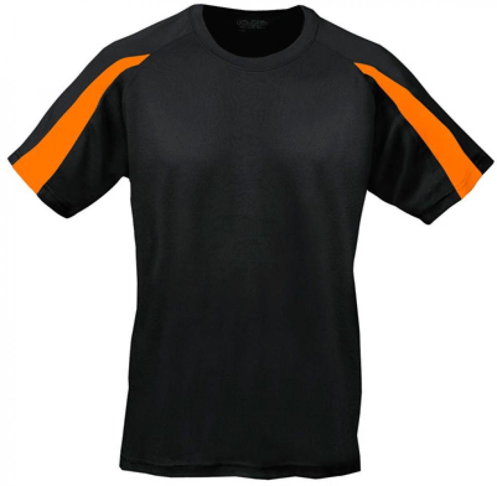 Just Cool Trainingsshirt Contrast Cool Sport T-Shirt + WRAP zertifiziert