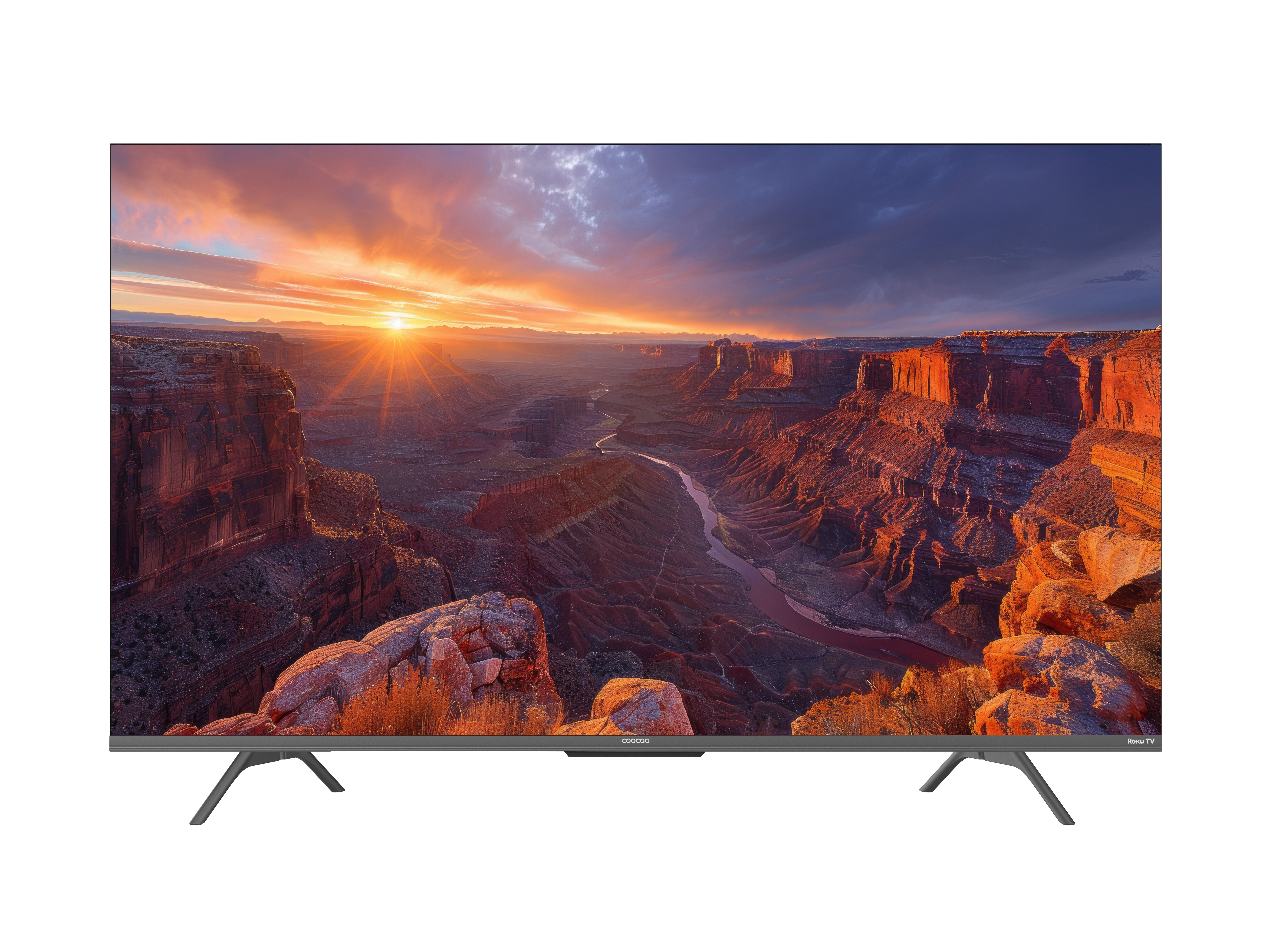 Coocaa 43CRUG50Z LED-Fernseher (108 cm/43 Zoll, HDR, Roku TV, HDR)