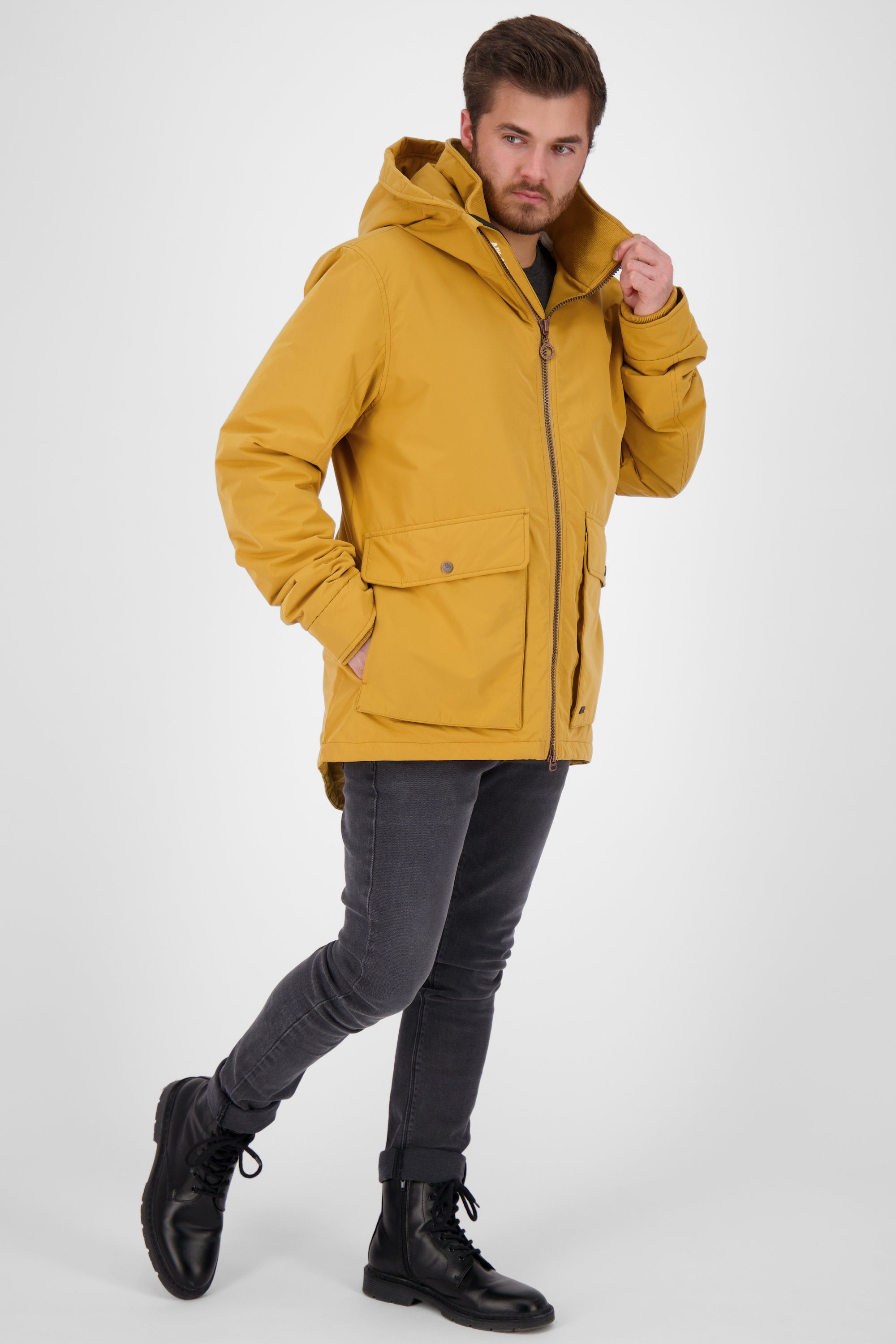 Alife & Kickin Winterjacke Winterjacke, camel A Jacke Herren RonnieAK Jacket gefütterte