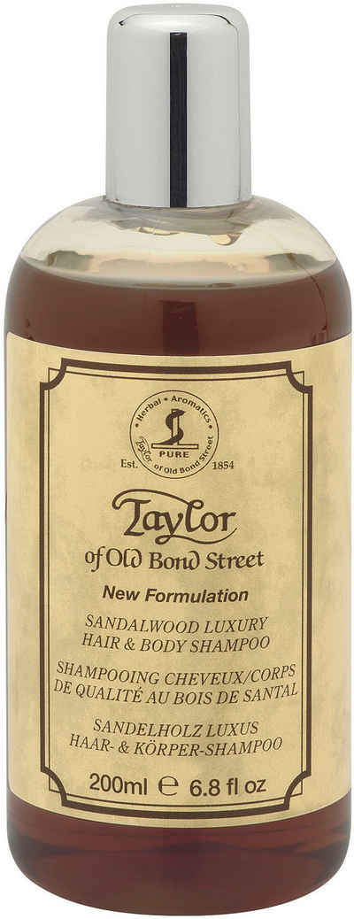 Taylor of Old Bond Street Duschgel Dusch-/Badegel und Shampoo Sandelholz, 200 ml
