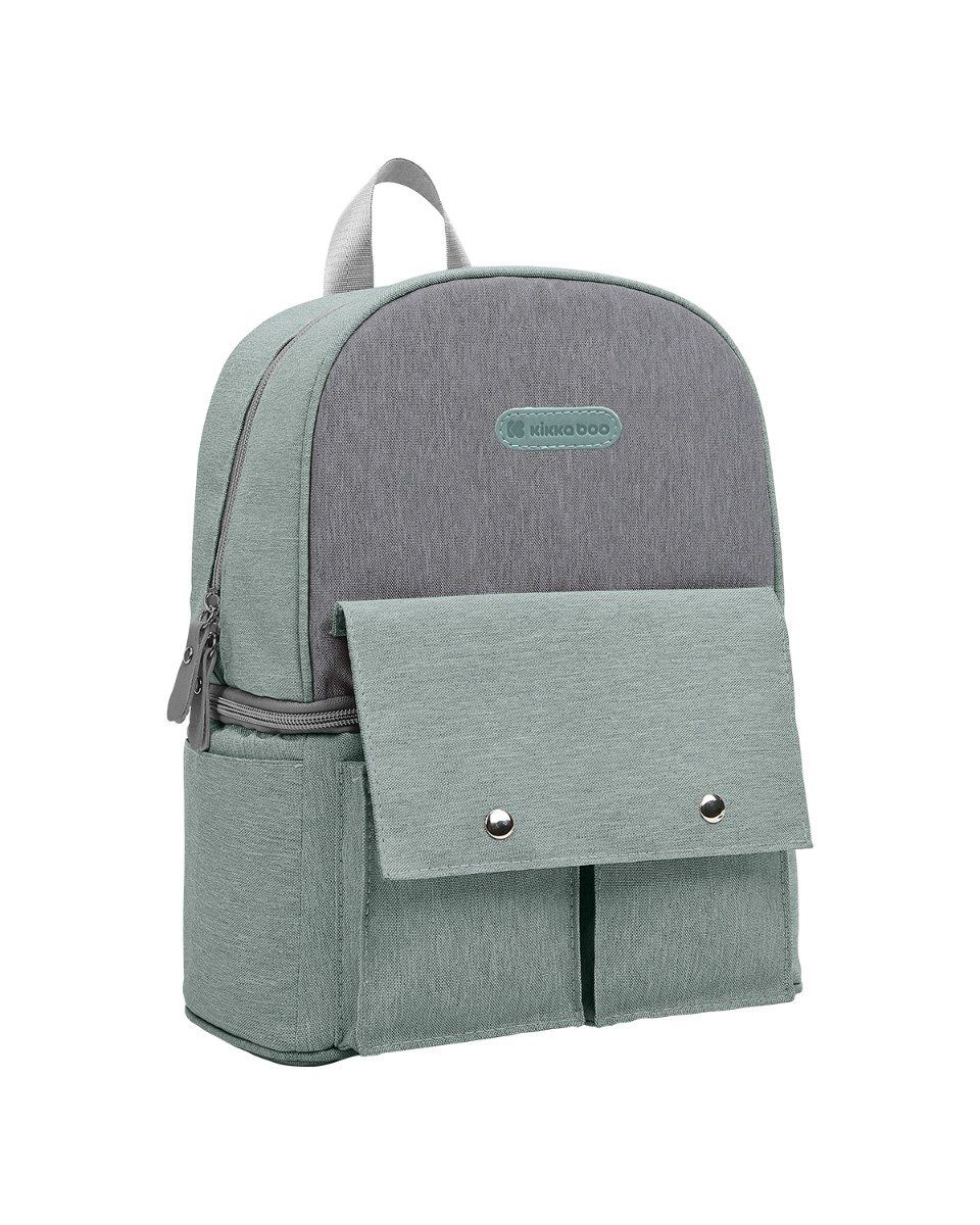 grün Wickeltasche Rucksack (1-tlg), Kikkaboo Nia Fächer Wickeltasche verschiedene Reißverschlussöffnung,