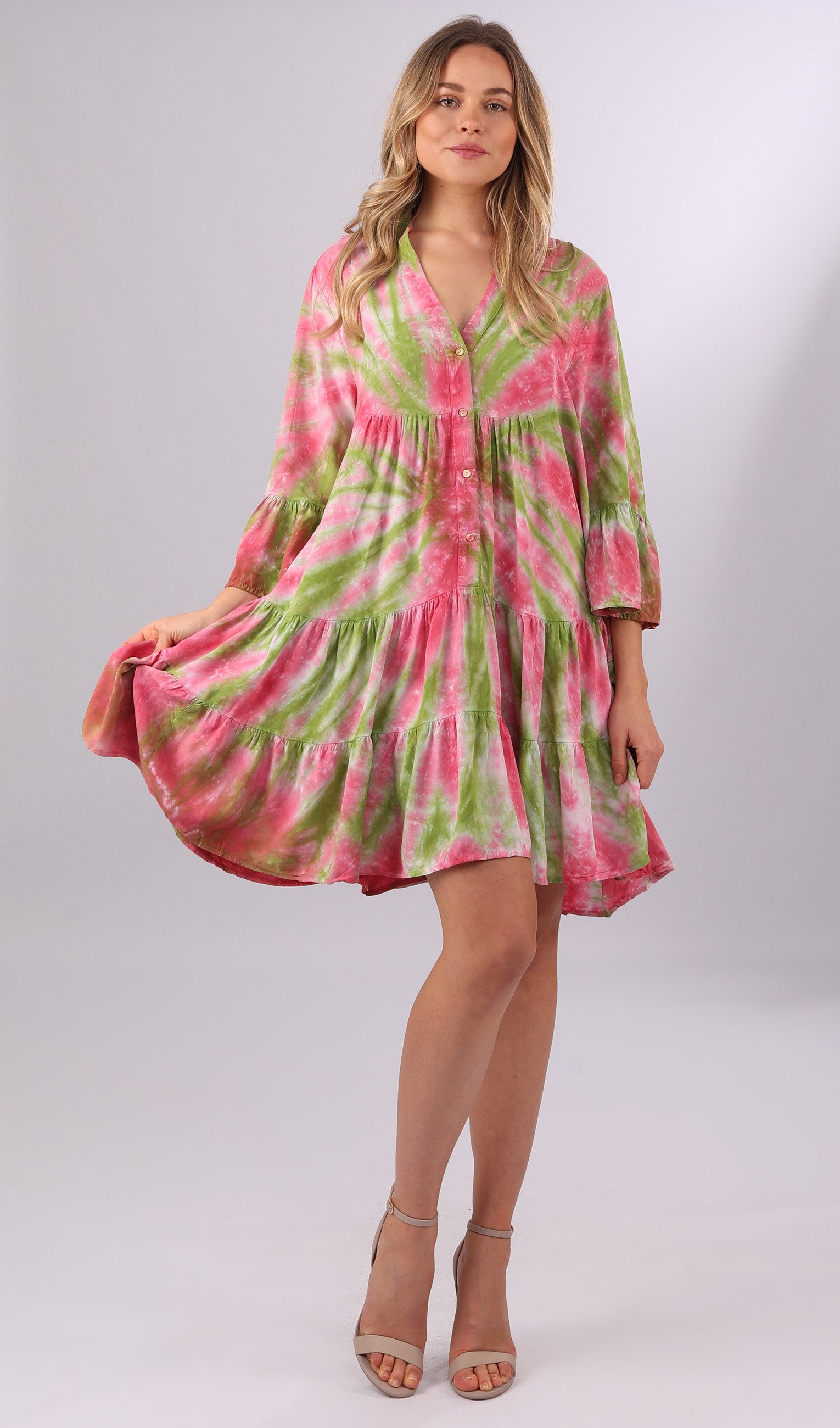 YC Fashion & Style Tunikakleid "Batik-Tunika günstig online kaufen