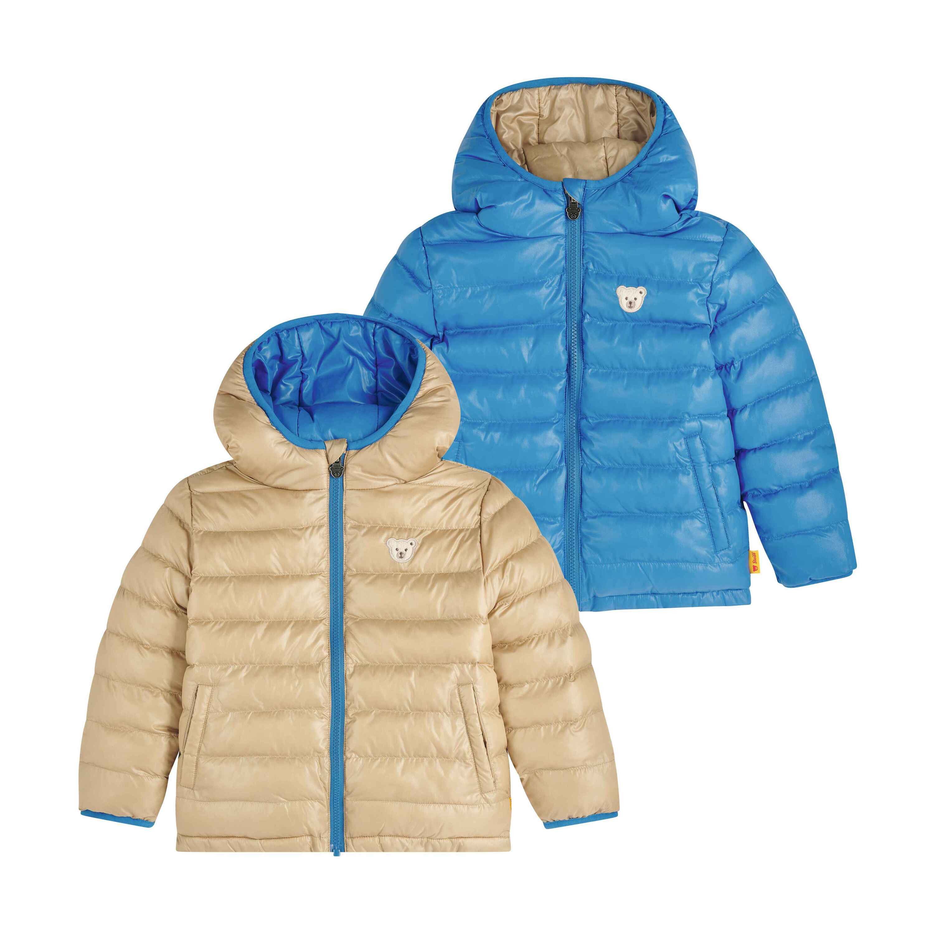 Steiff Outdoorjacke Wendejacke Off to the Moon, gefüttert, wattiert