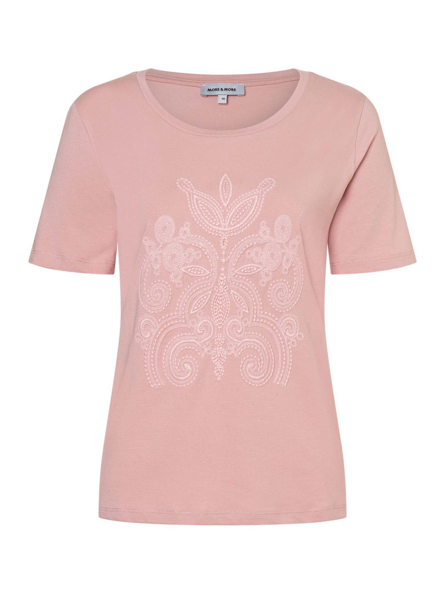 Kurzarmshirt besticktes Kurzarmshirt
