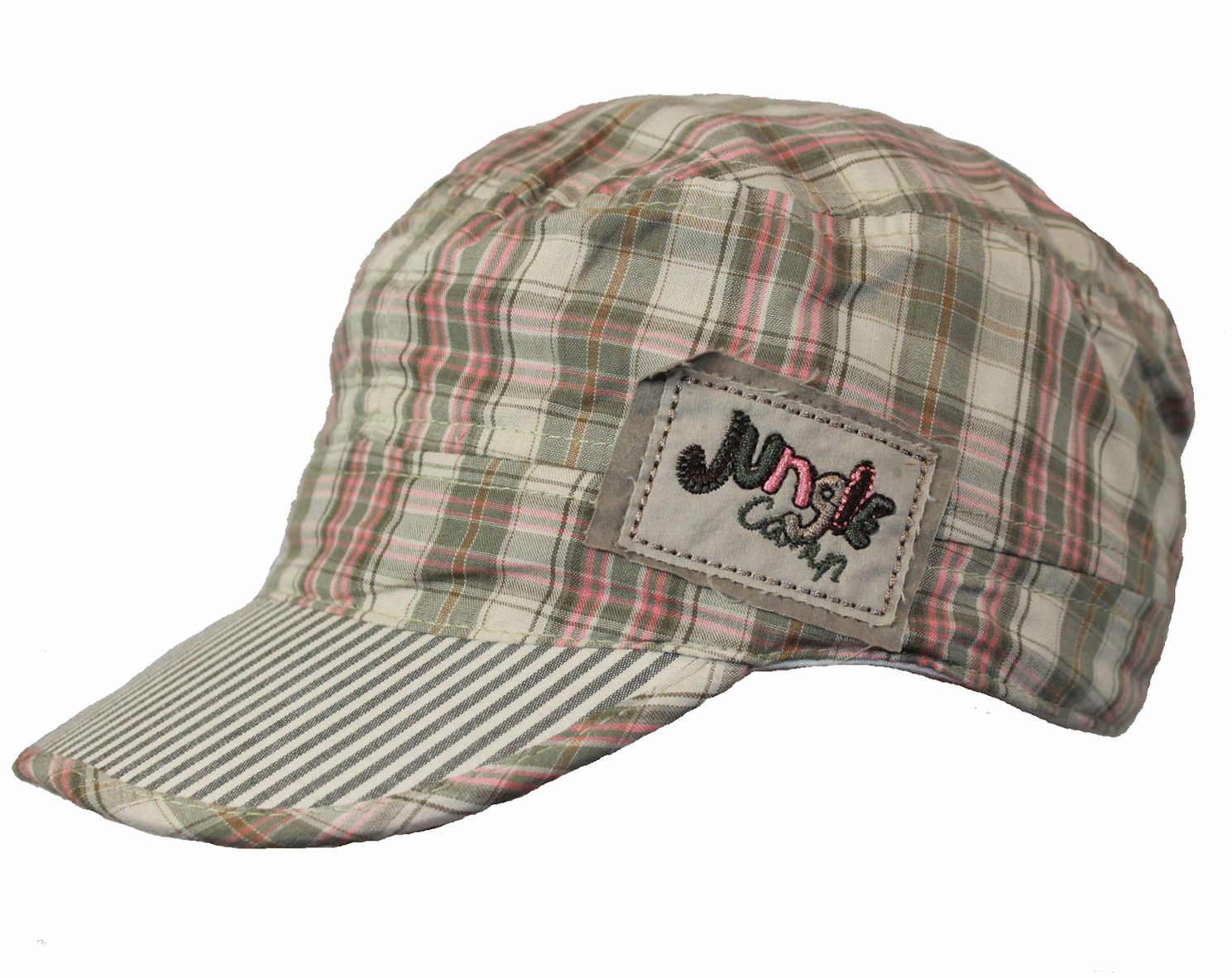 Baseball Cap Maximo Basecap Mütze Jungle Camp beige karo Gr.