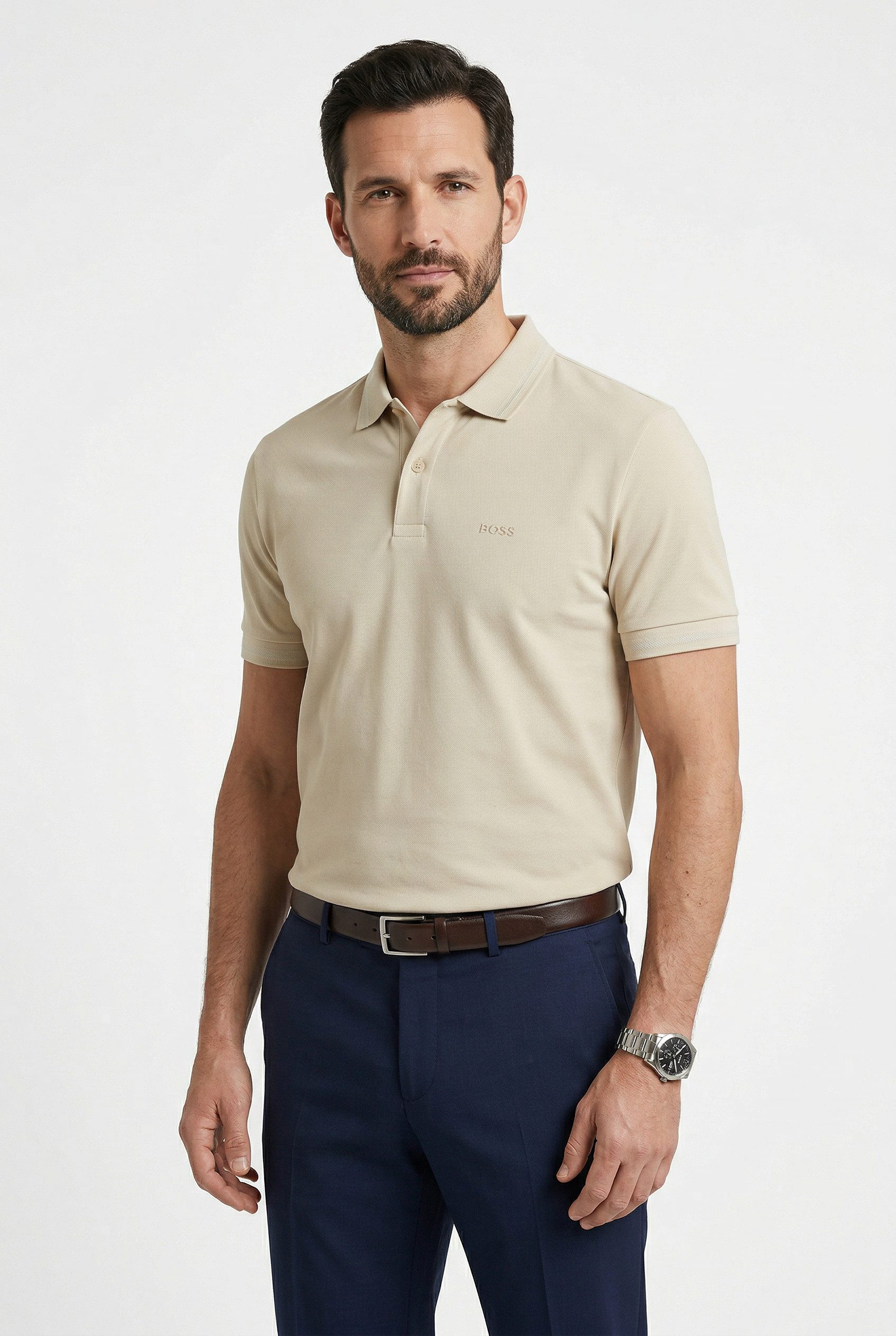 BOSS GREEN Poloshirt Pio mit Polokragen