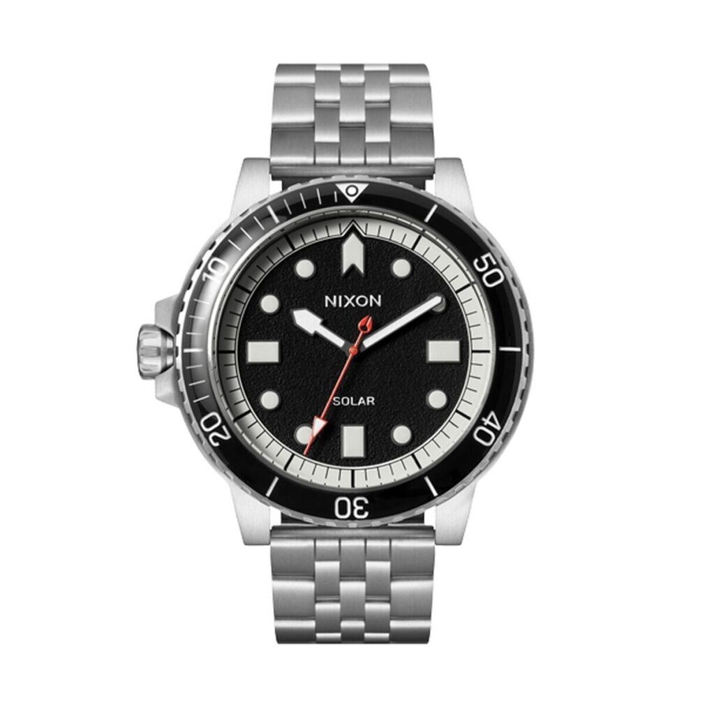 Nixon Luxusuhr Herrenuhr A1402-5233 Schwarz Silberfarben
