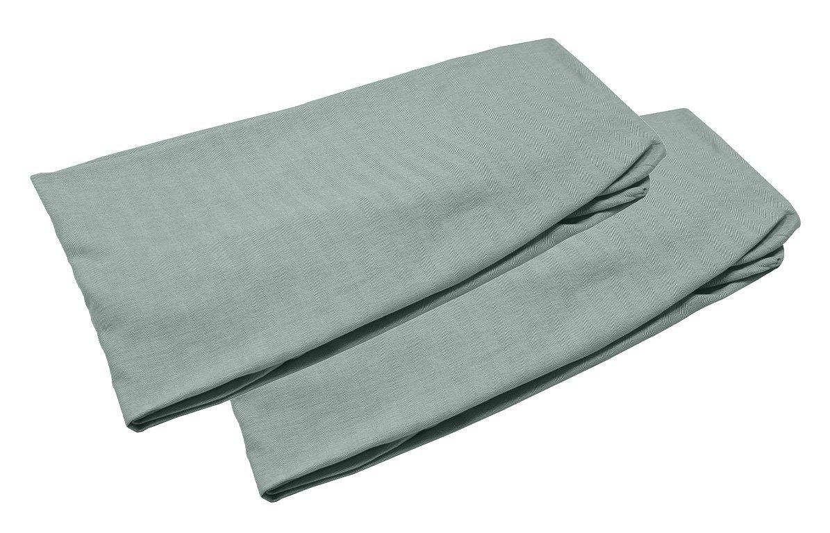 KINDSGUT Spannbettlaken 2er-Set, 70x140, Baumwolle, Pistazie günstig online kaufen