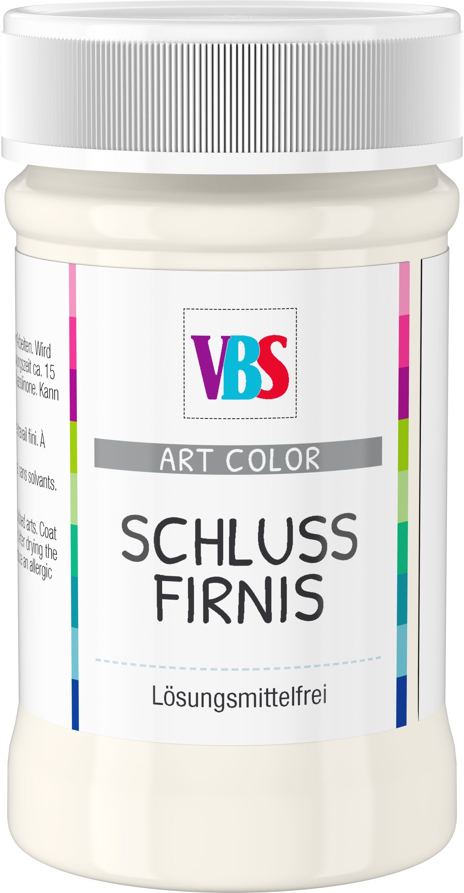 VBS Klarlack Schlussfirnis matt, 100 ml, seidenmatt