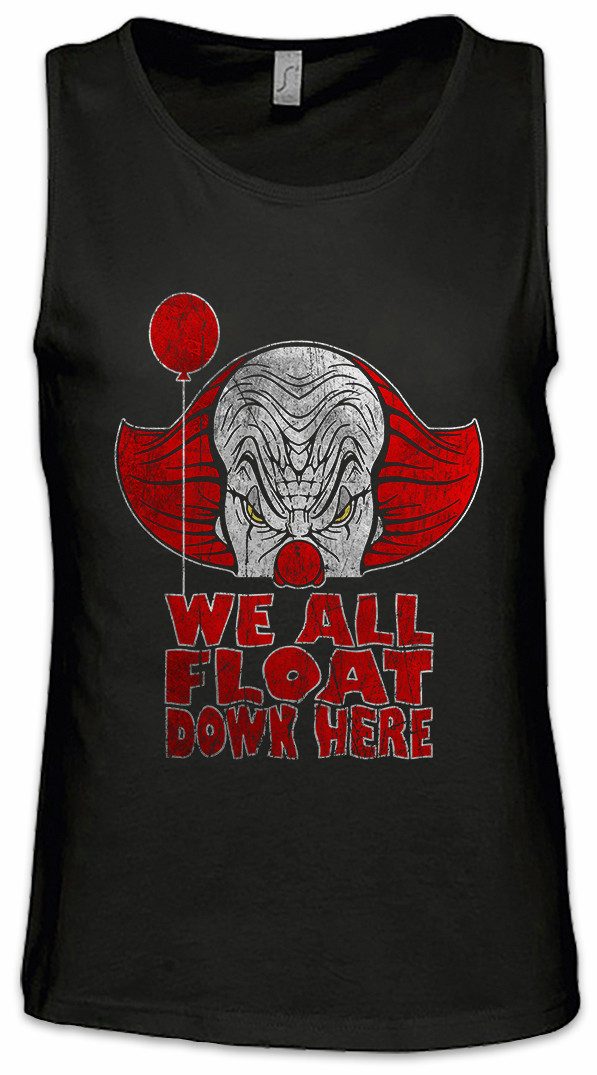 Tanktop We All Float Down Here Ärmelloses T-Shirt Movie It Horror Clown